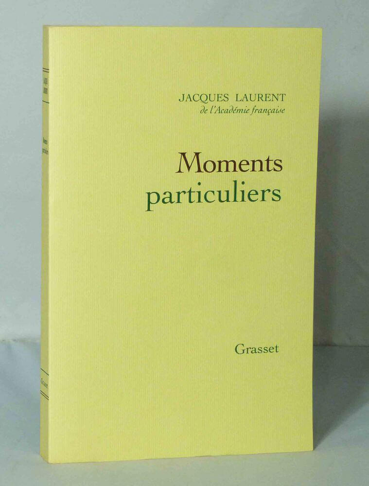 Moments particuliers 
