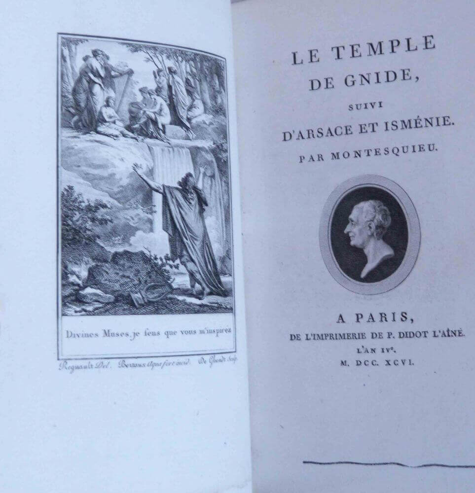 Le temple de Gnide