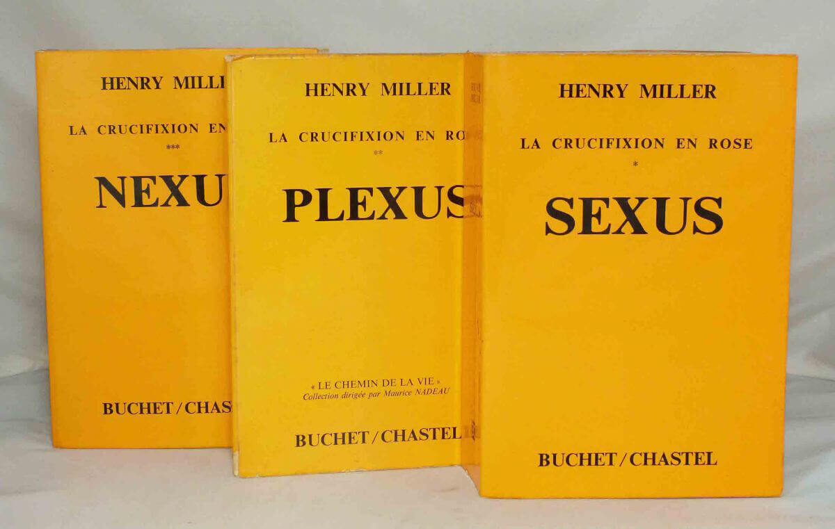 Sexus. Plexus. Nexus.