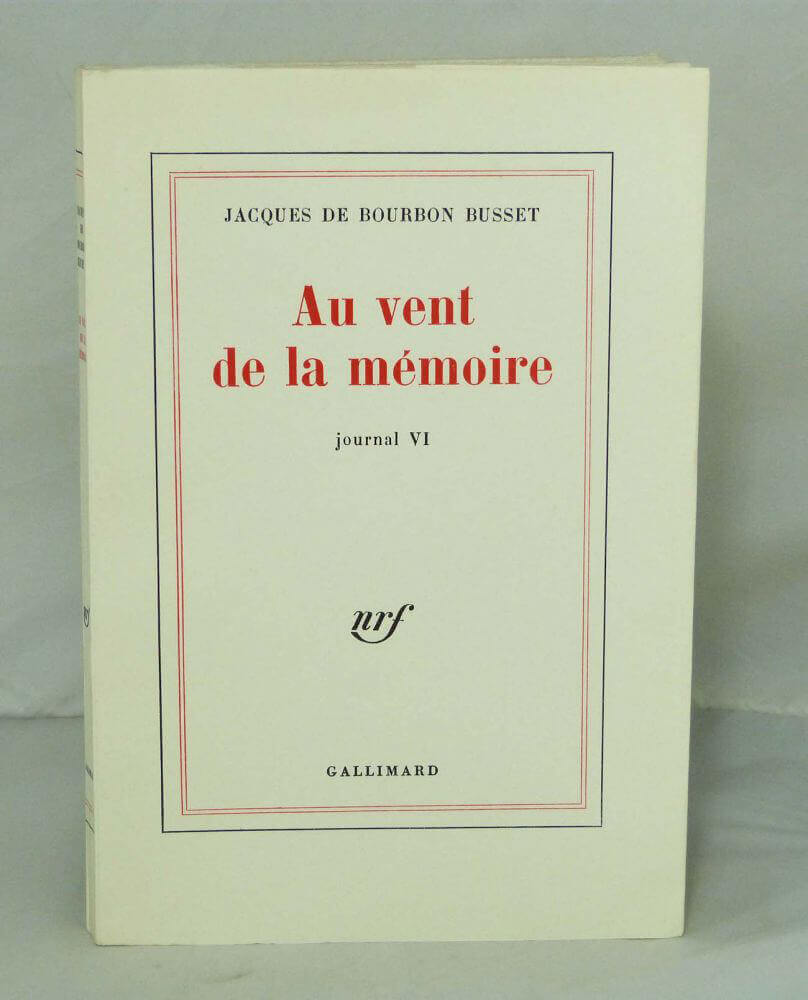 Au vent de la mémoire (Journal VI)