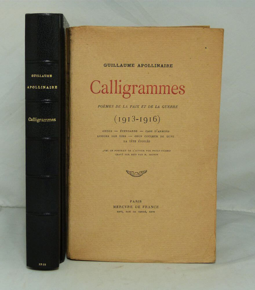 Calligrammes Guillaume Apollinaire