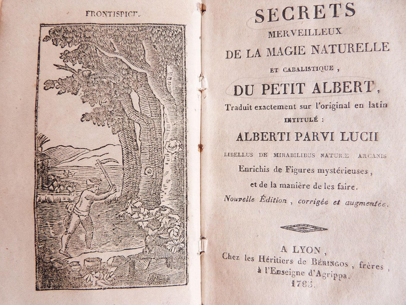 Secrets merveilleux de la magie naturelle et cabalistique du Petit Albert