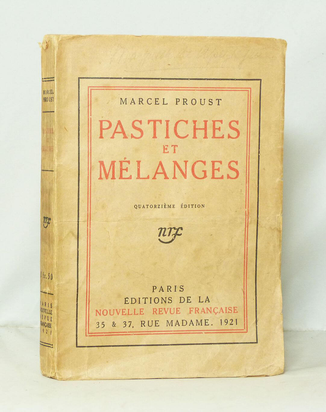 Pastiches et mélanges