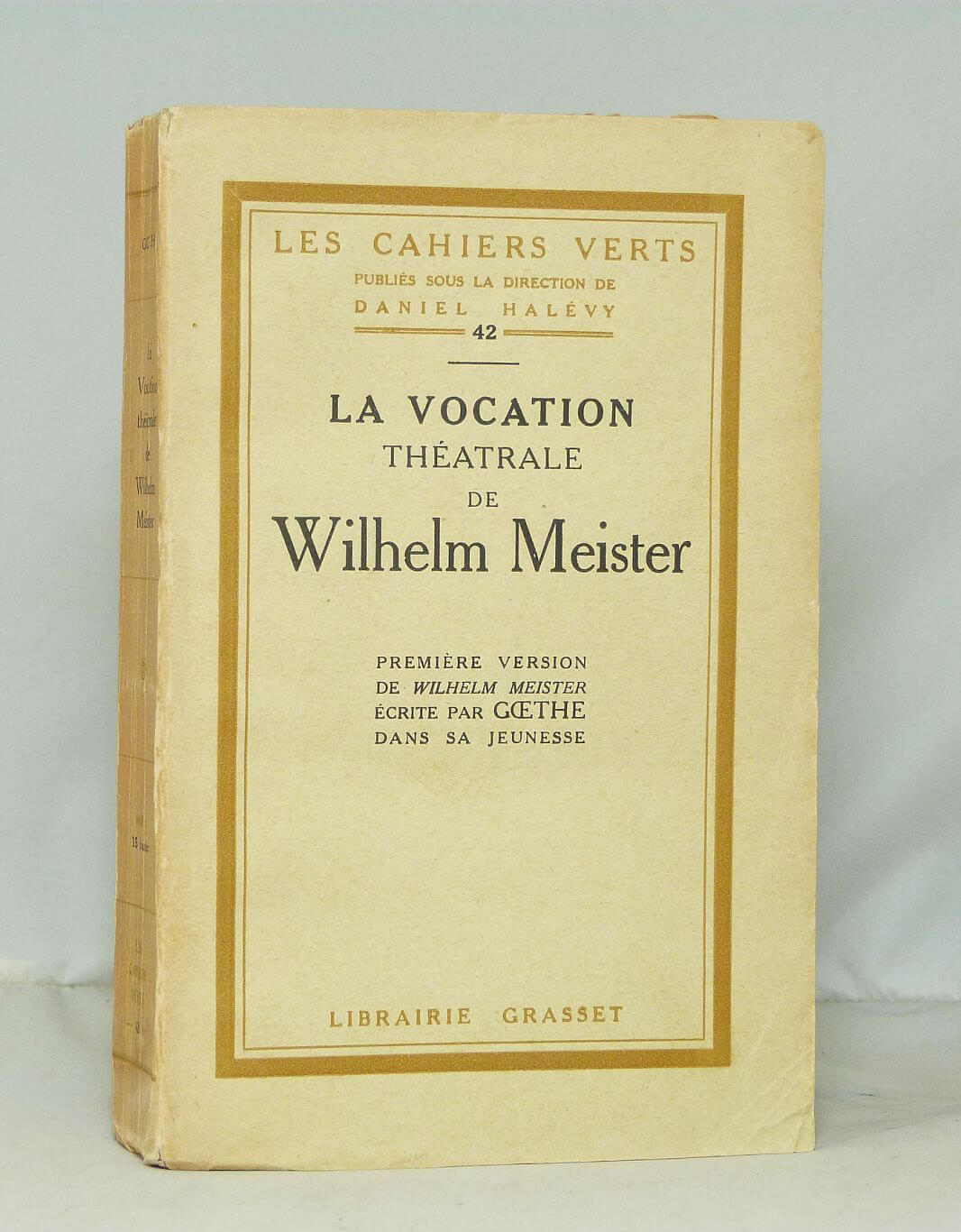 La vocation théâtrale de Wilhelm Meister