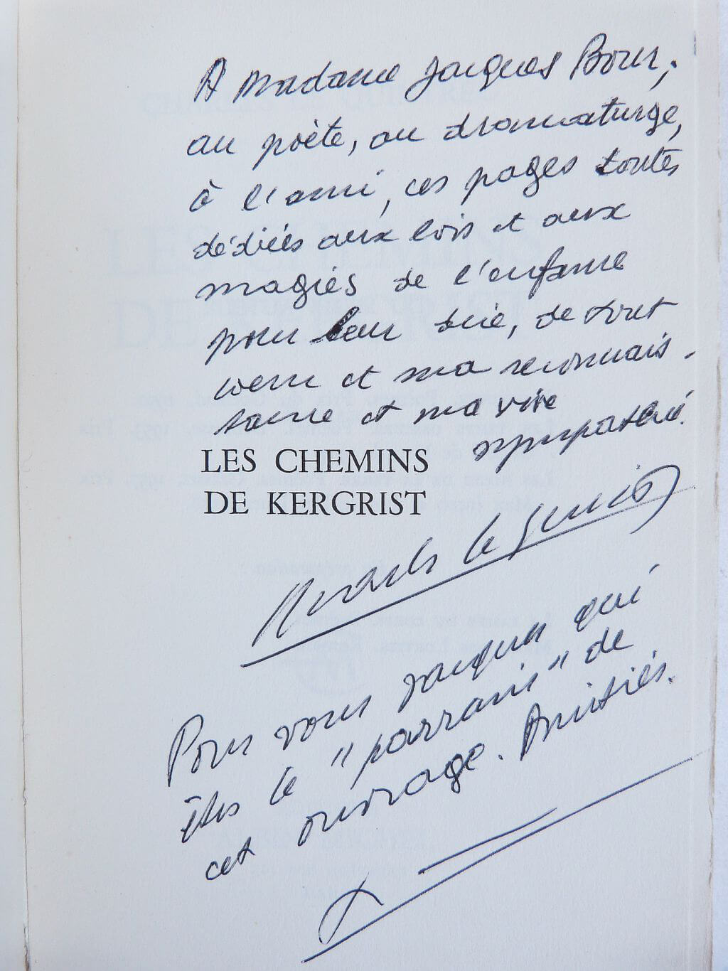 Les chemins de Kergrist