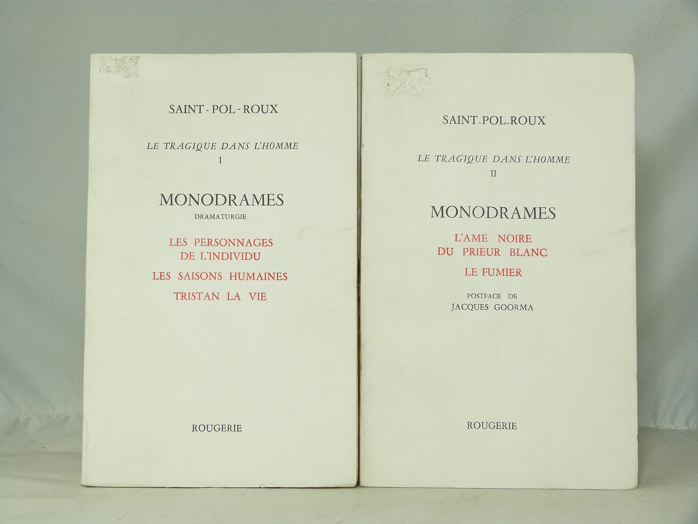Le tragique dans l'Homme.