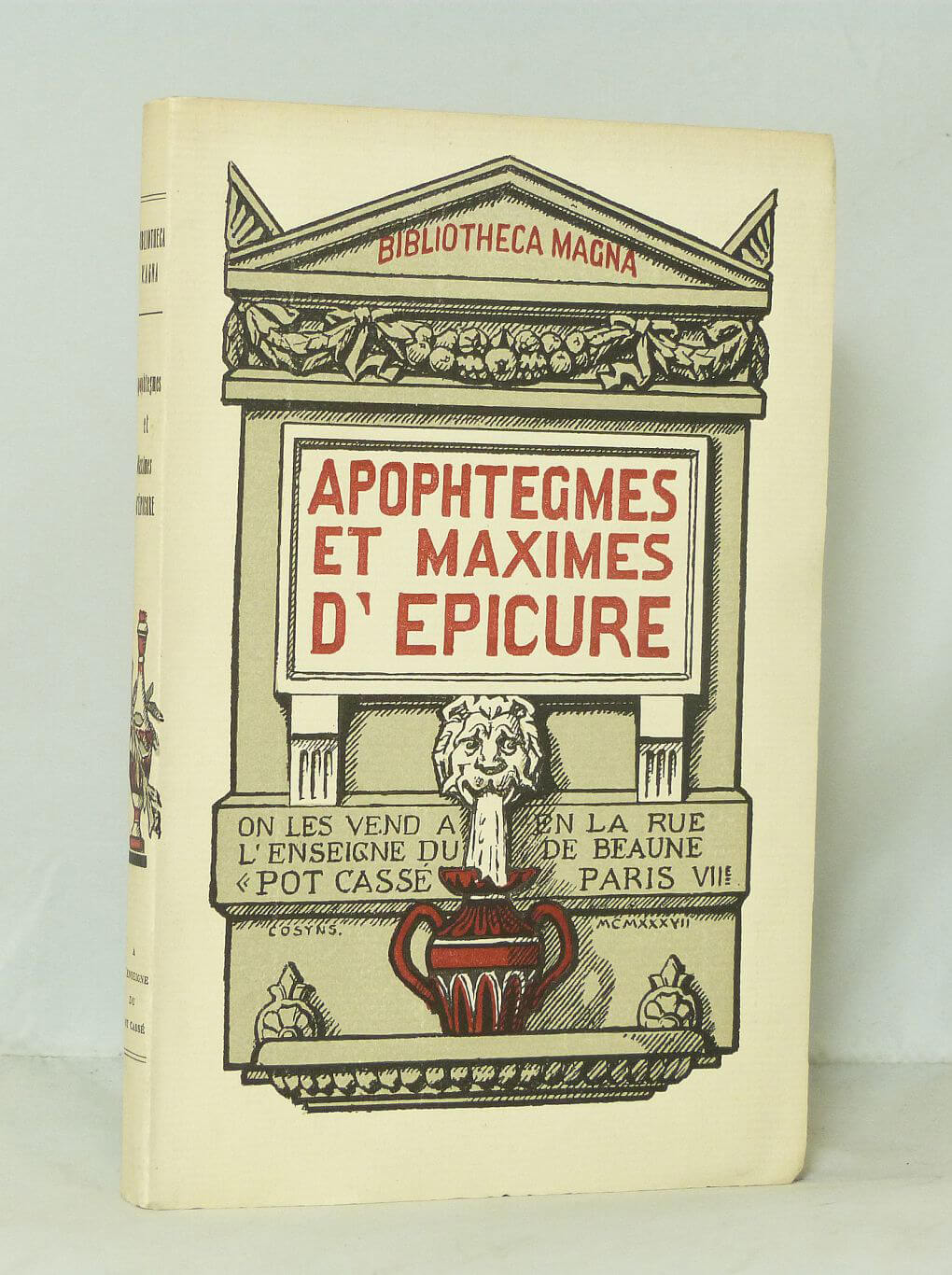 Apophtegmes et maximes d'Epicure
