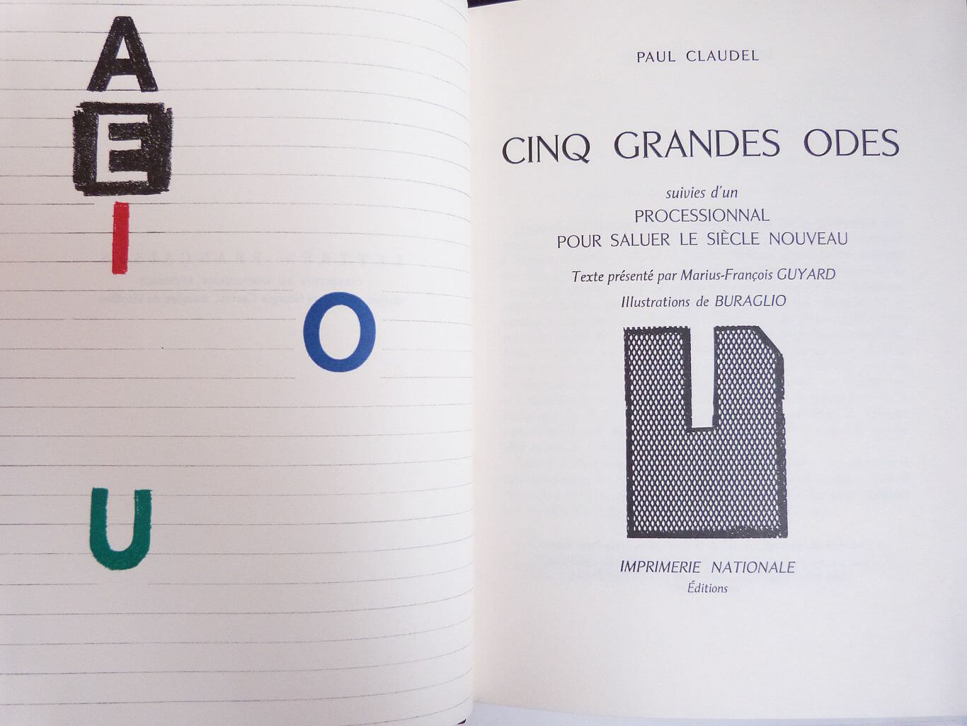 Cinq grandes odes