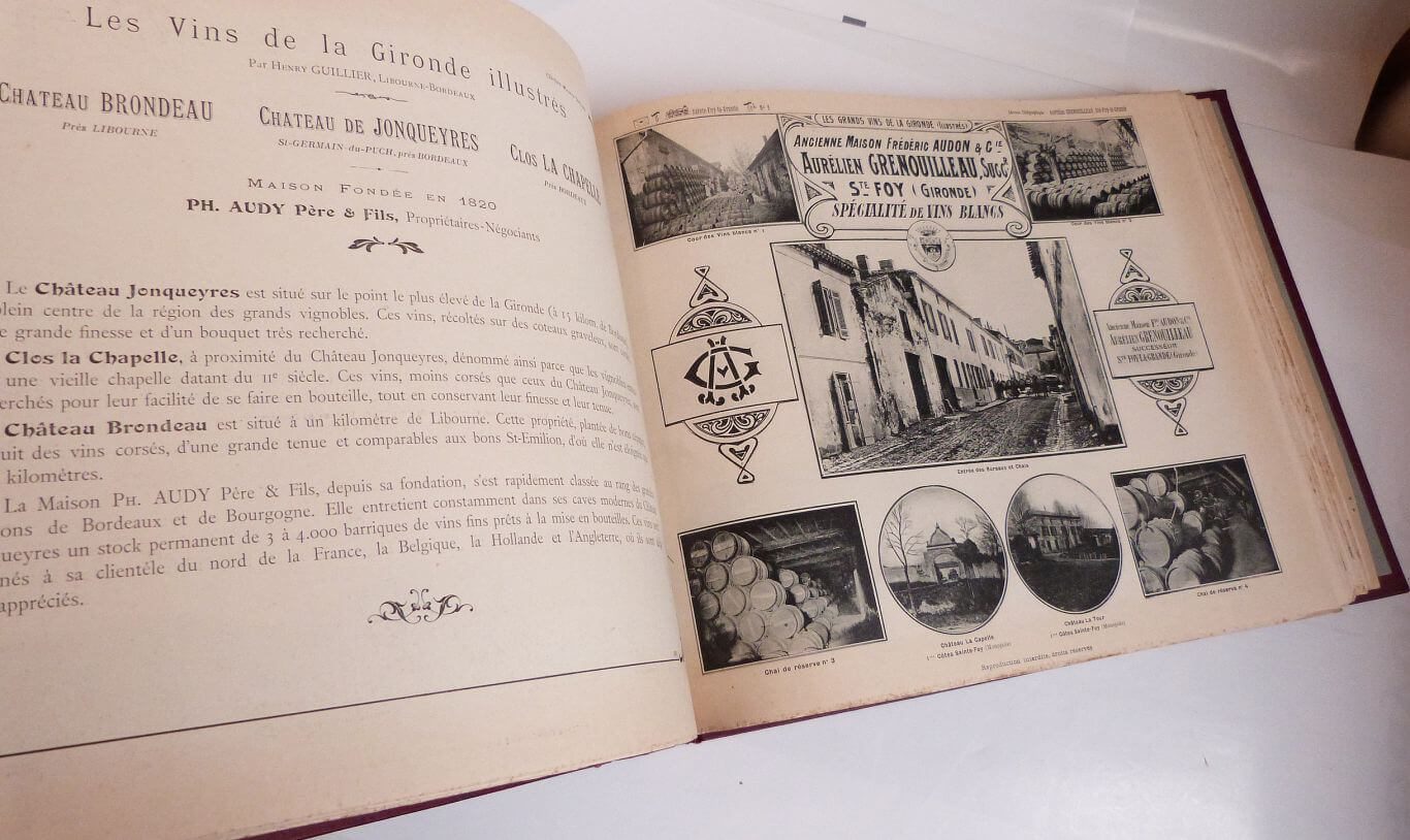 Les vins de la Gironde illustrés