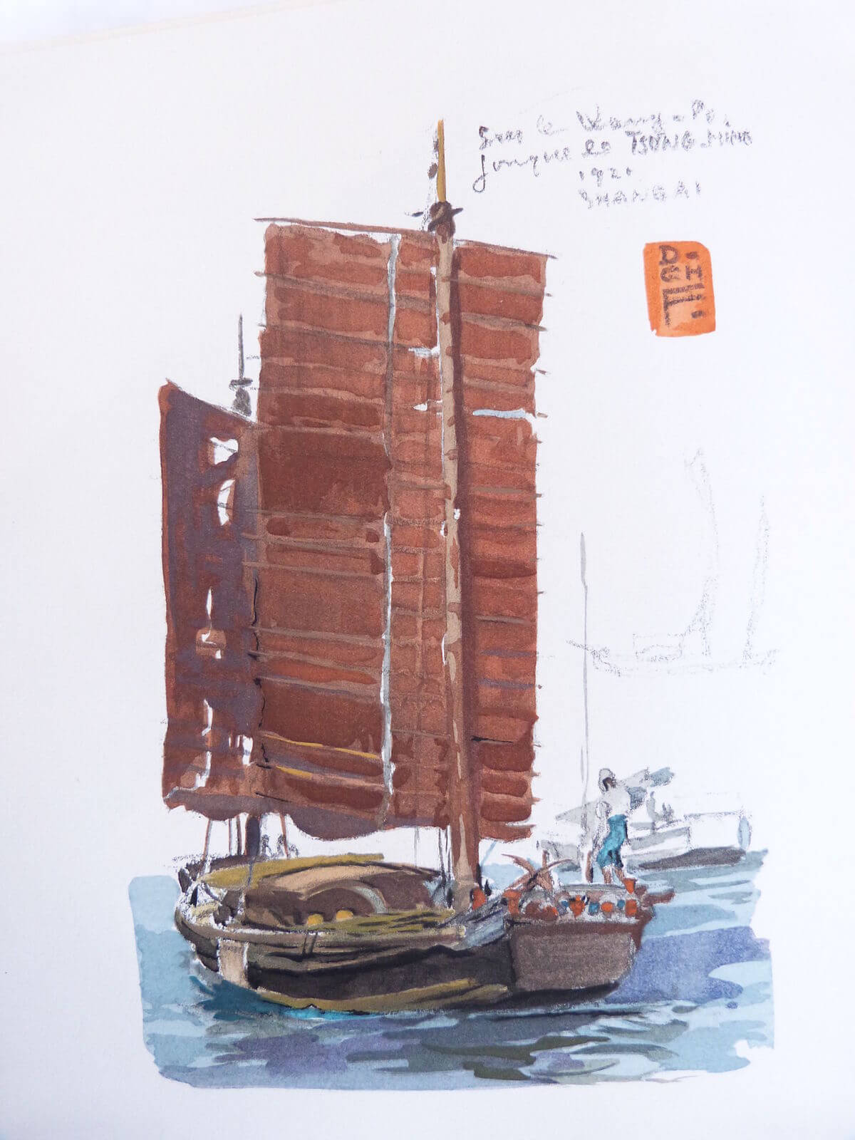 Jonques et Sampans