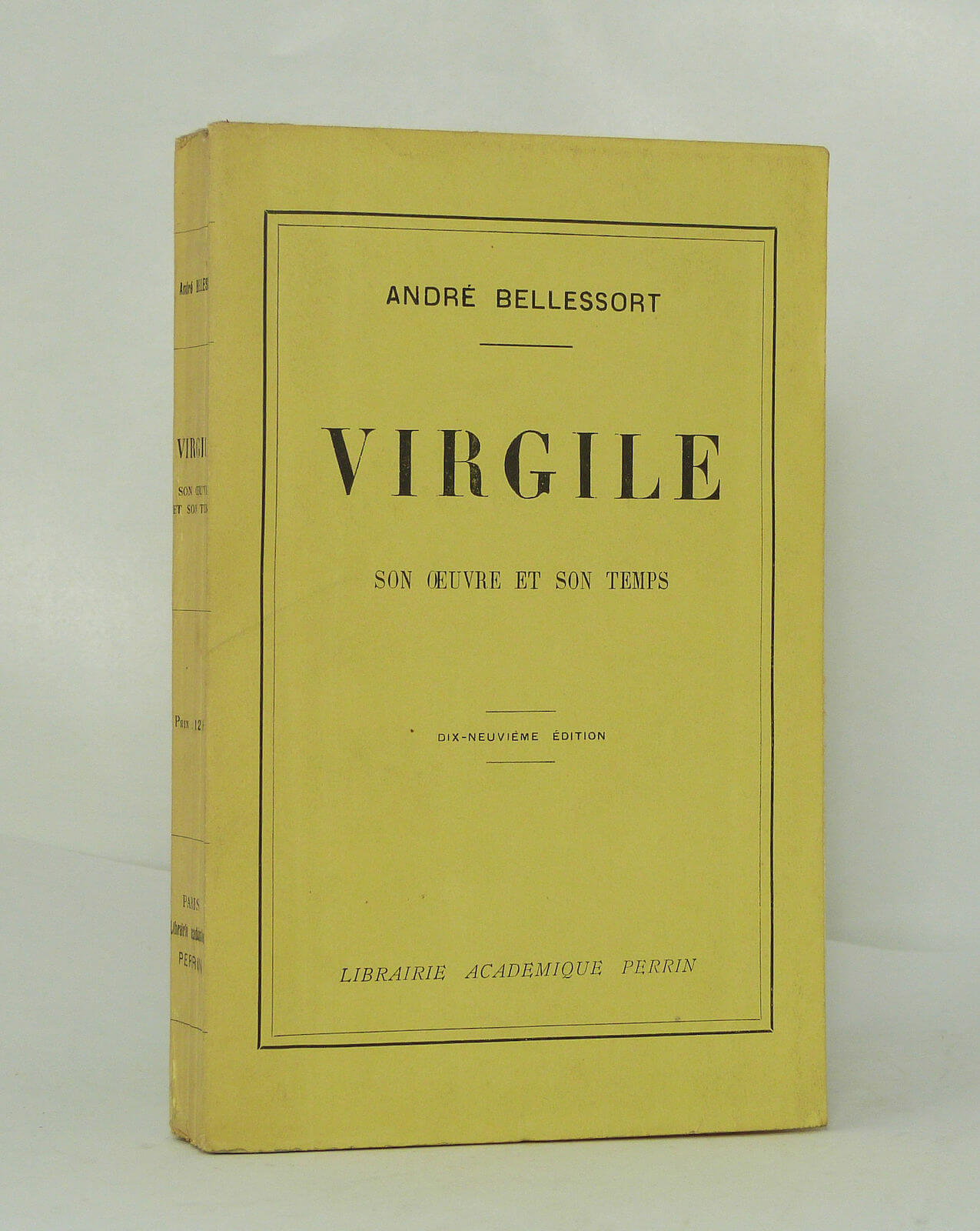 Virgile, son oeuvre et son temps