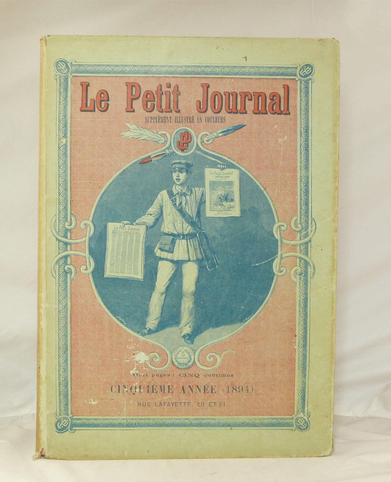 LE PETIT JOURNAL supplément illustré 1894. Du n° 216 au n° 267. 5ème année.