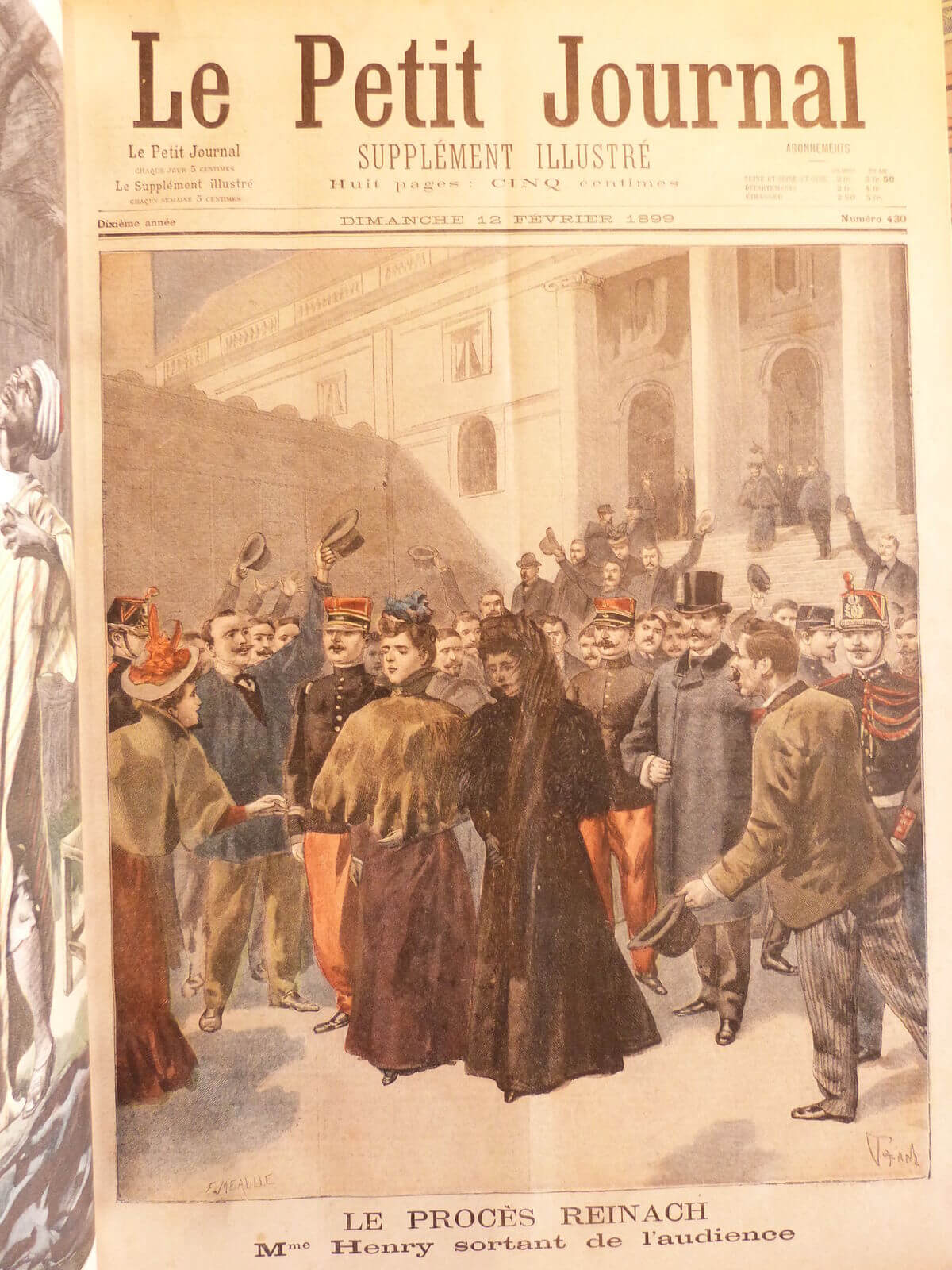 LE PETIT JOURNAL supplément illustré 1899. Du n° 424 au n° 476. 10ème année. 
