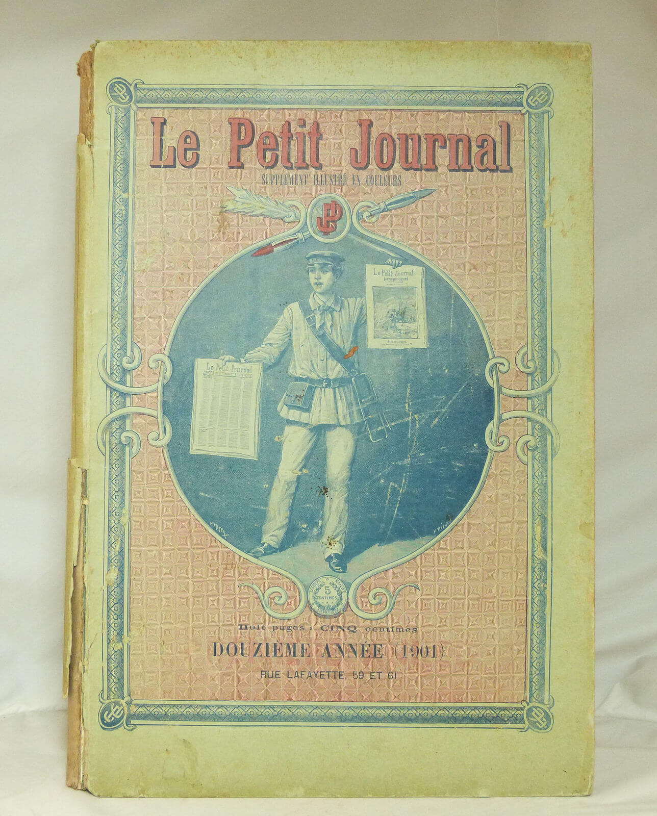 LE PETIT JOURNAL supplément illustré 1901. Du n° 529 au n° 580. 12ème année.