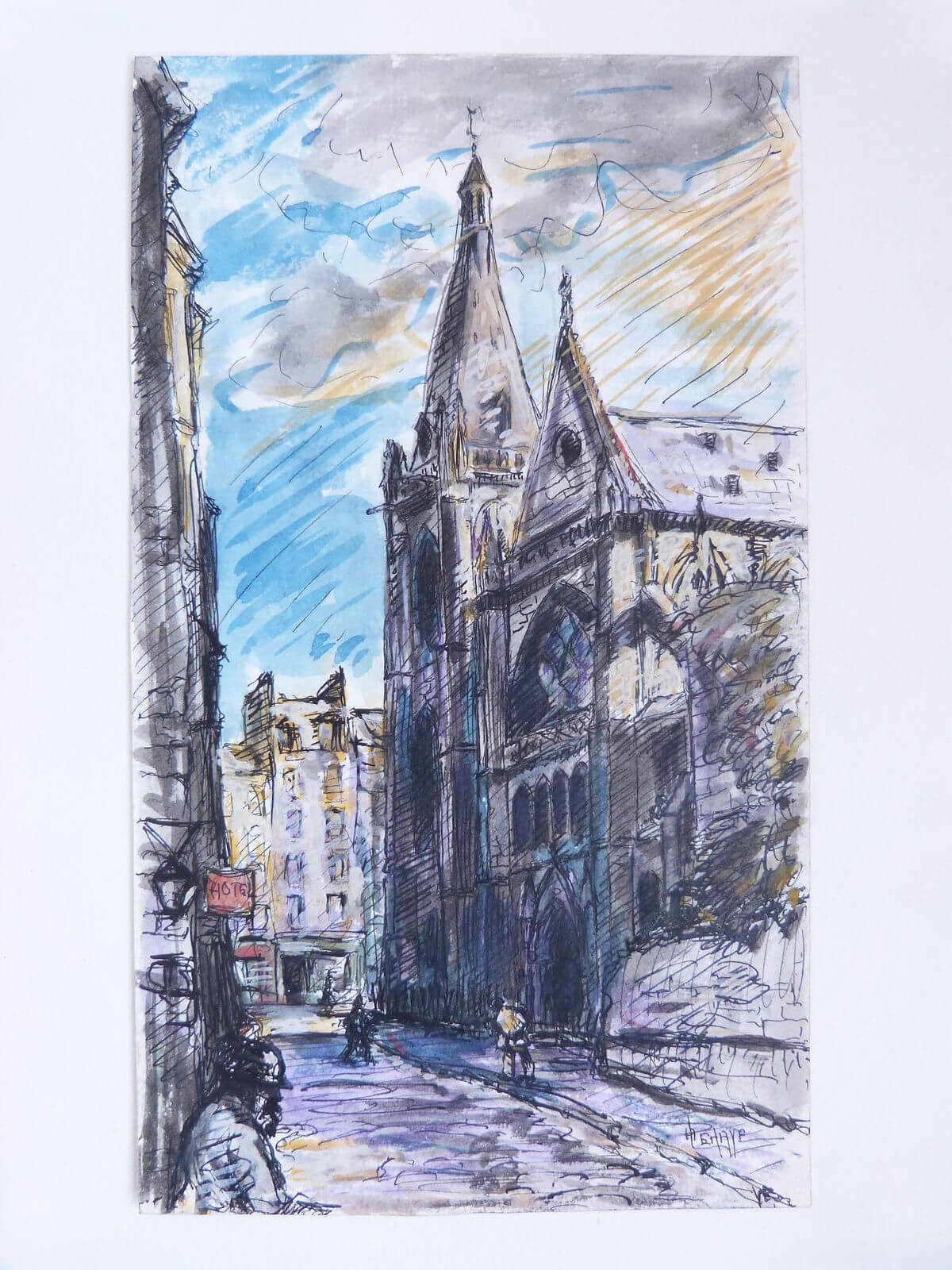 La Bièvre. Les Gobelins. Saint-Séverin