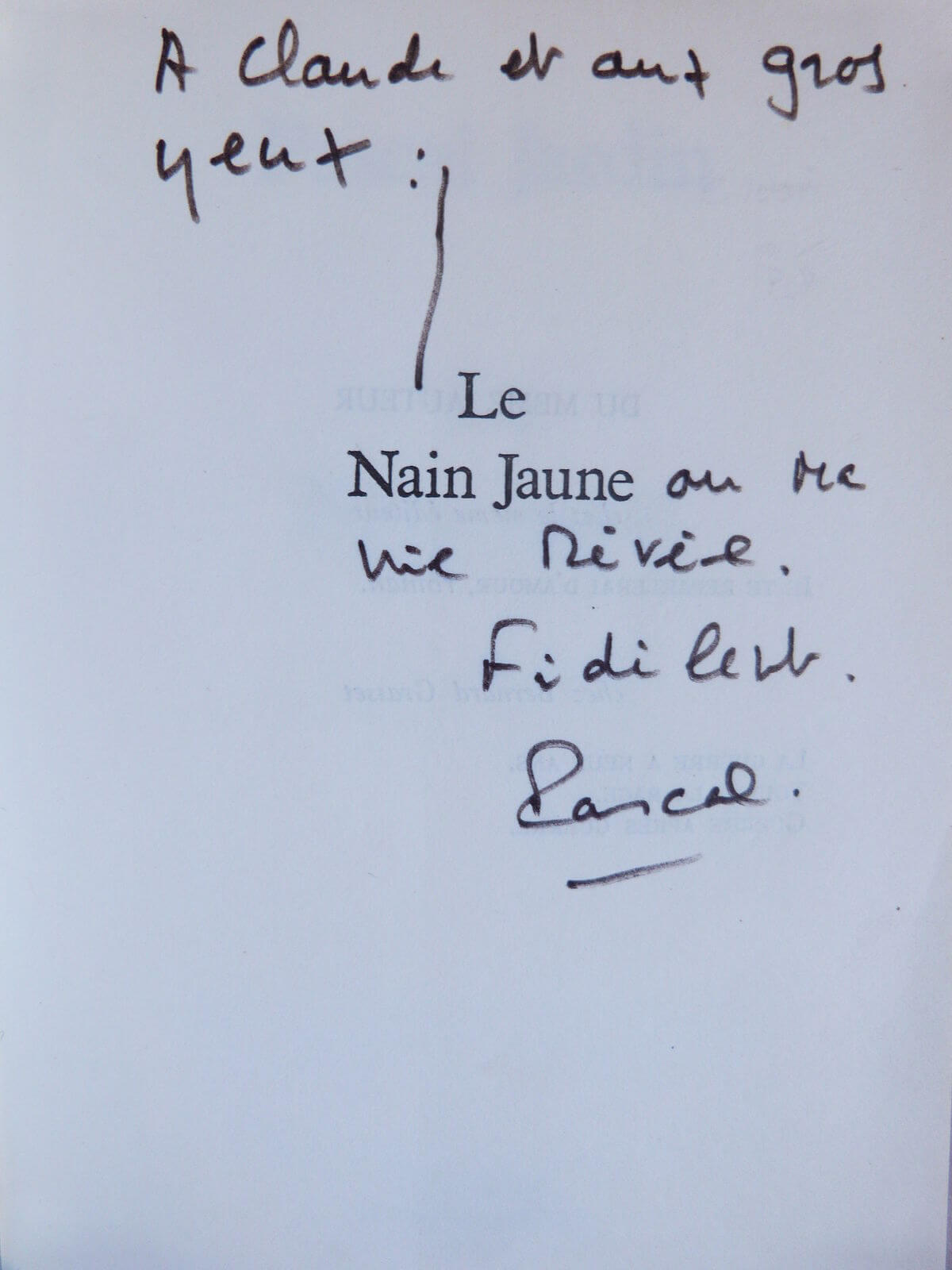 Le Nain jaune