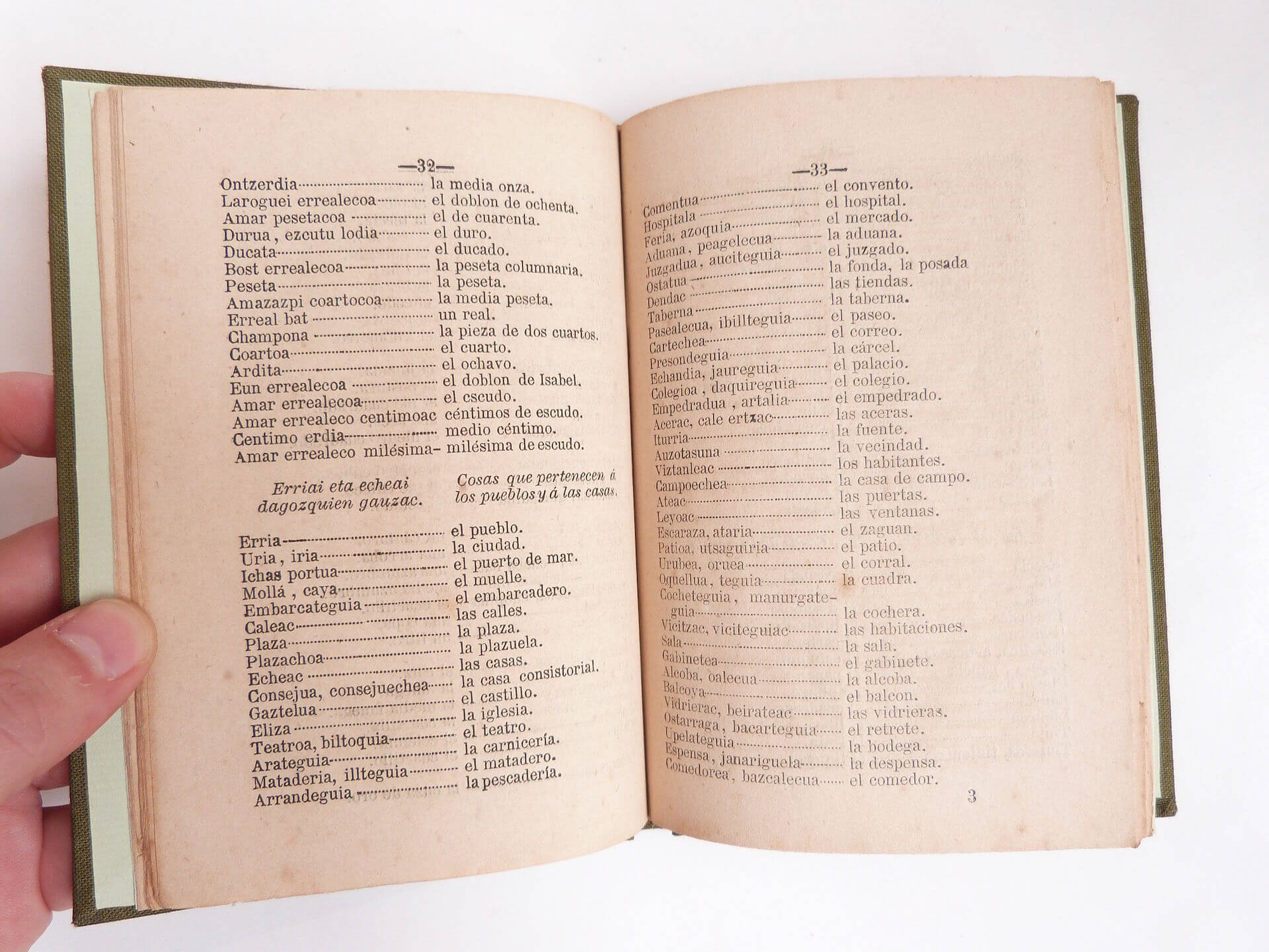 Diccionario manual ó vocabulario vasco-castellano.