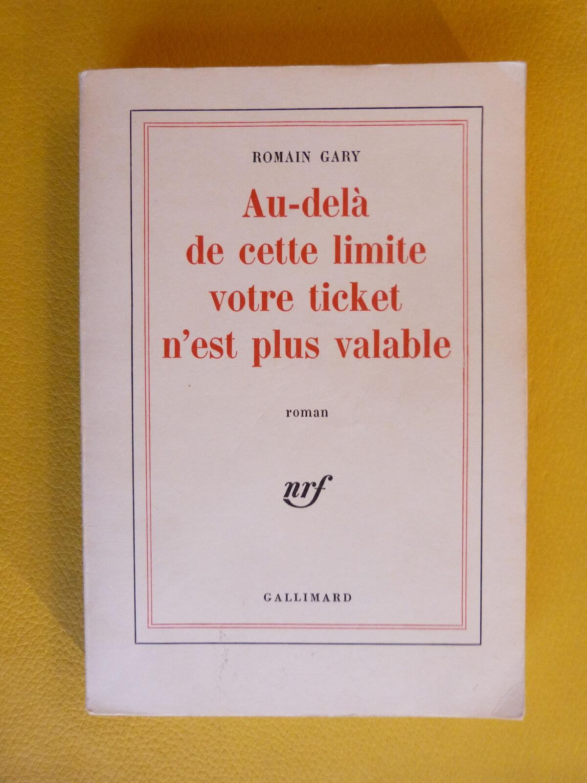 Au-delà de cette limite votre ticket n'est plus valable