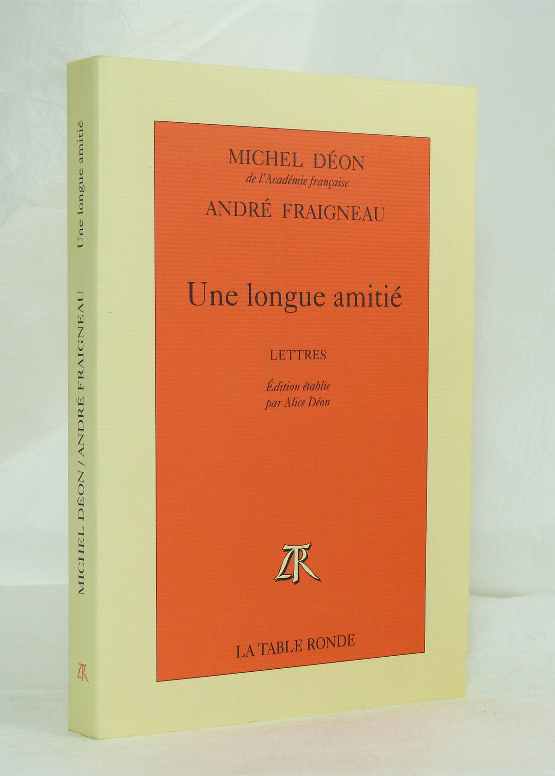 Une longue amitié. Lettres. 