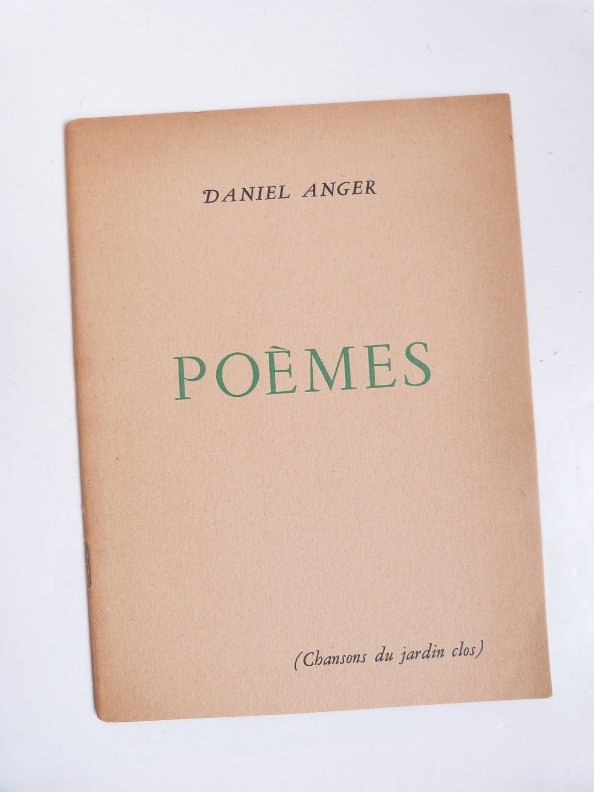 Poèmes (Chansons du jardin clos)