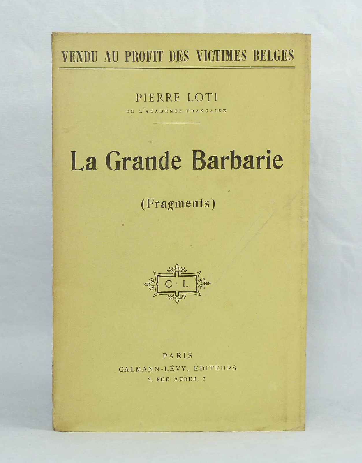 La Grande Barbarie (fragments)