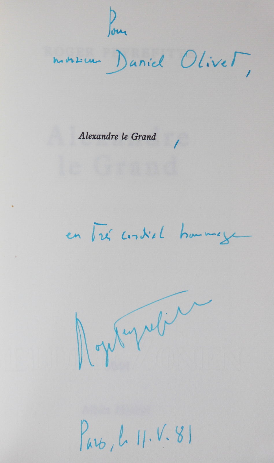 La Jeunesse d'Alexandre, Les Conquêtes d'Alexandre, Alexandre Le Grand