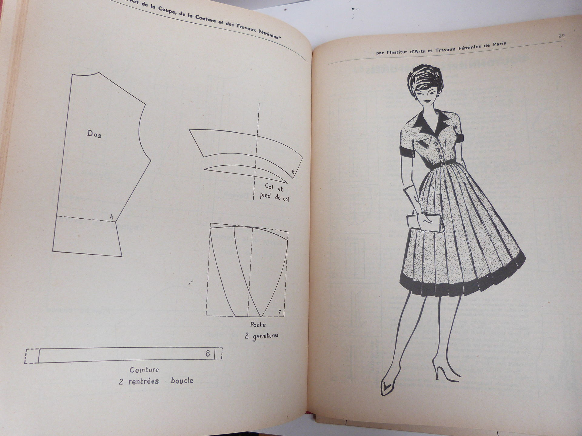 L'art de la coupe, de la couture, de la mode et des travaux féminins 