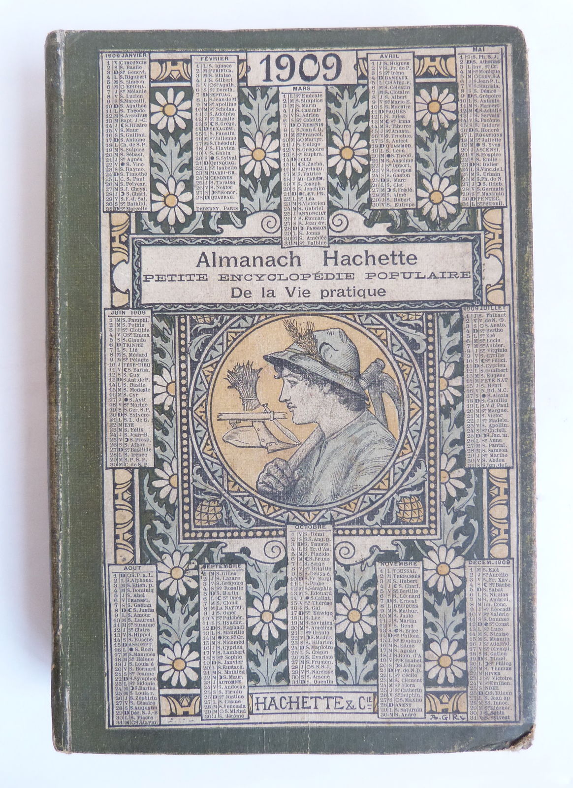 Almanach Hachette 1909