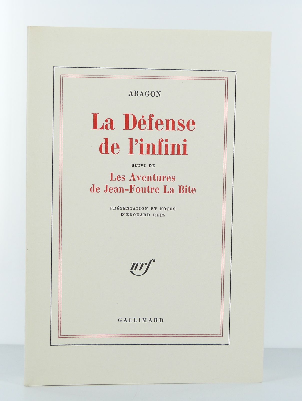 La Défense de l'infini