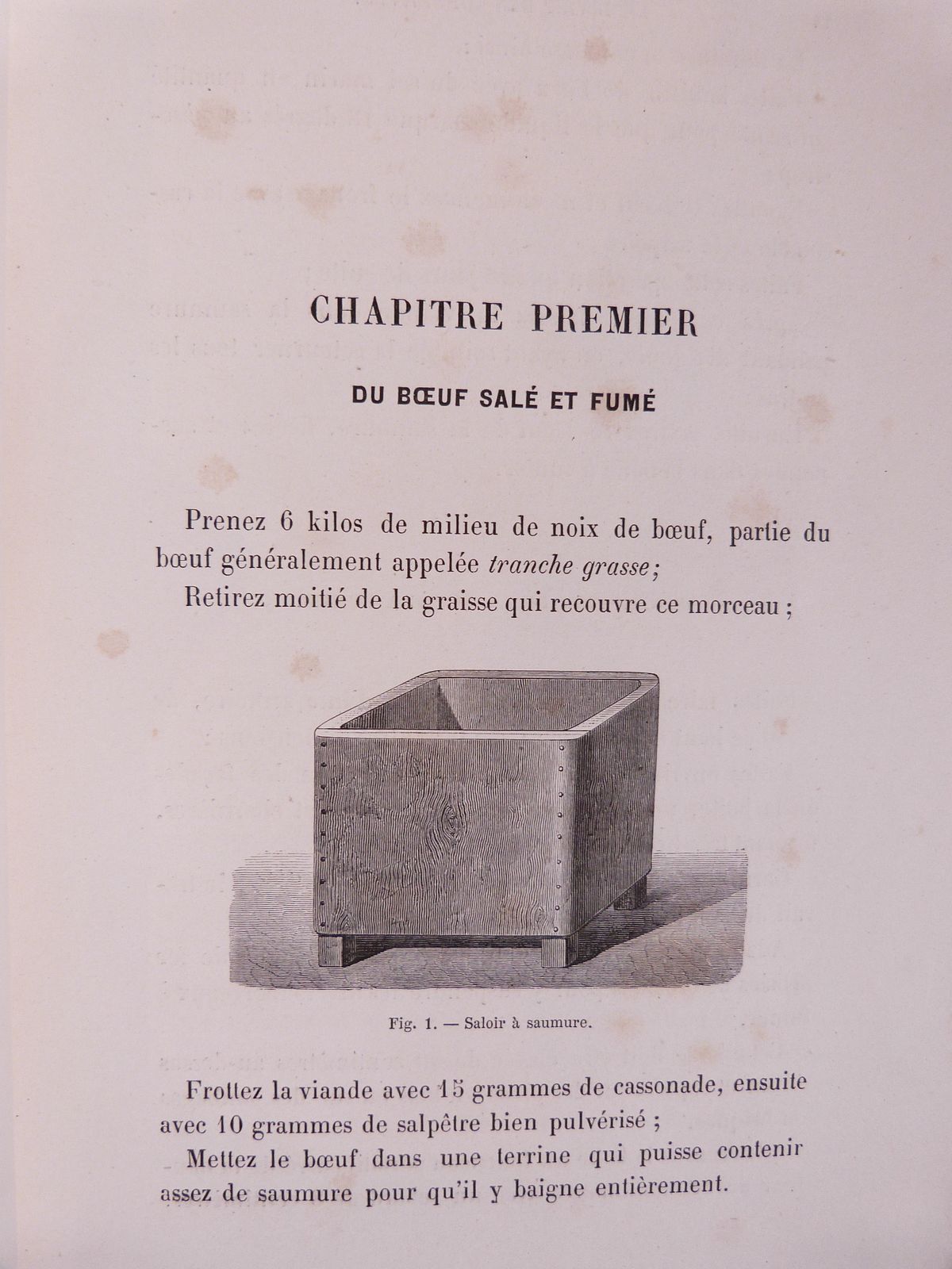 Le livre des conserves