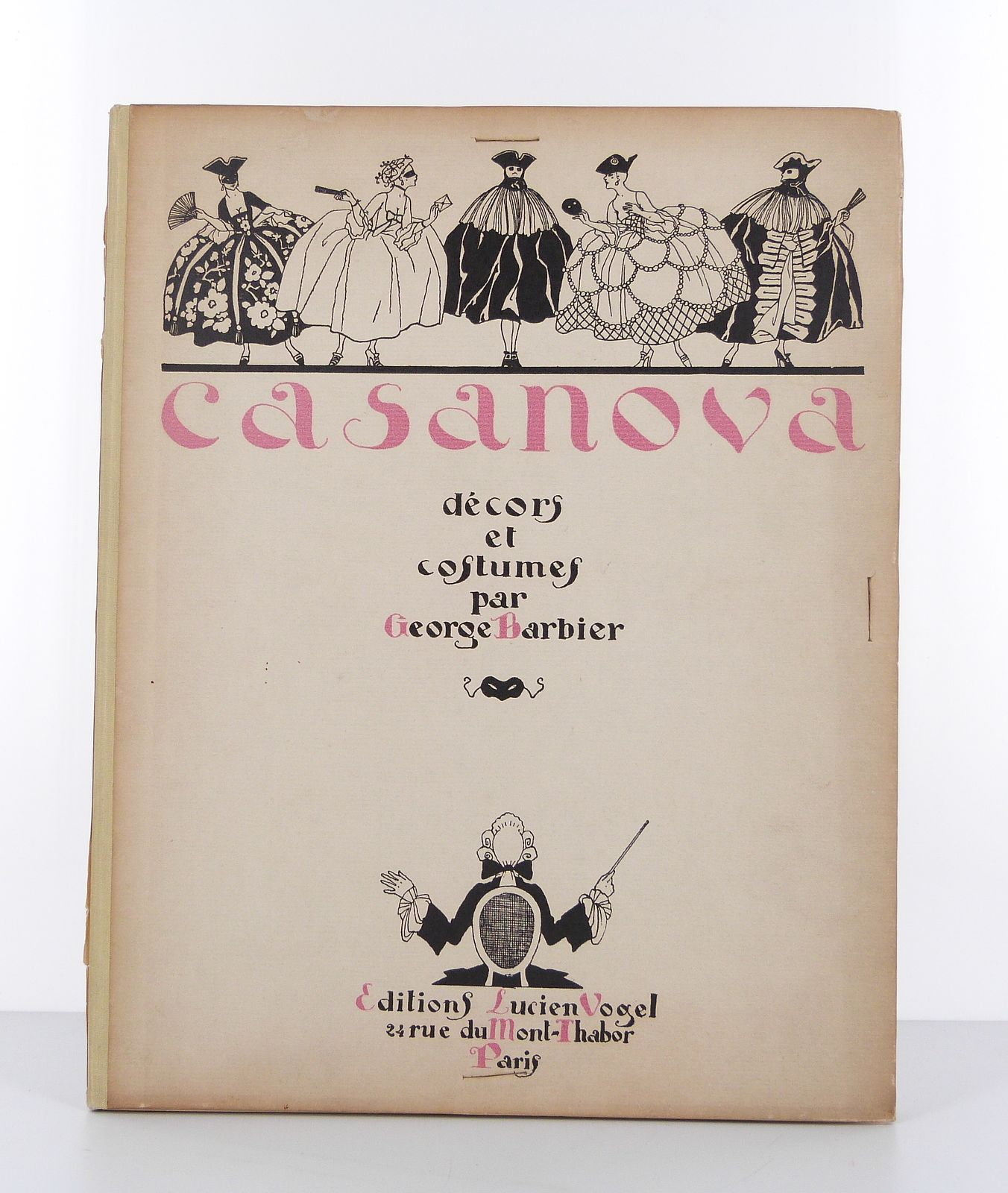 Panorama dramatique, Casanova. Décors et costumes.