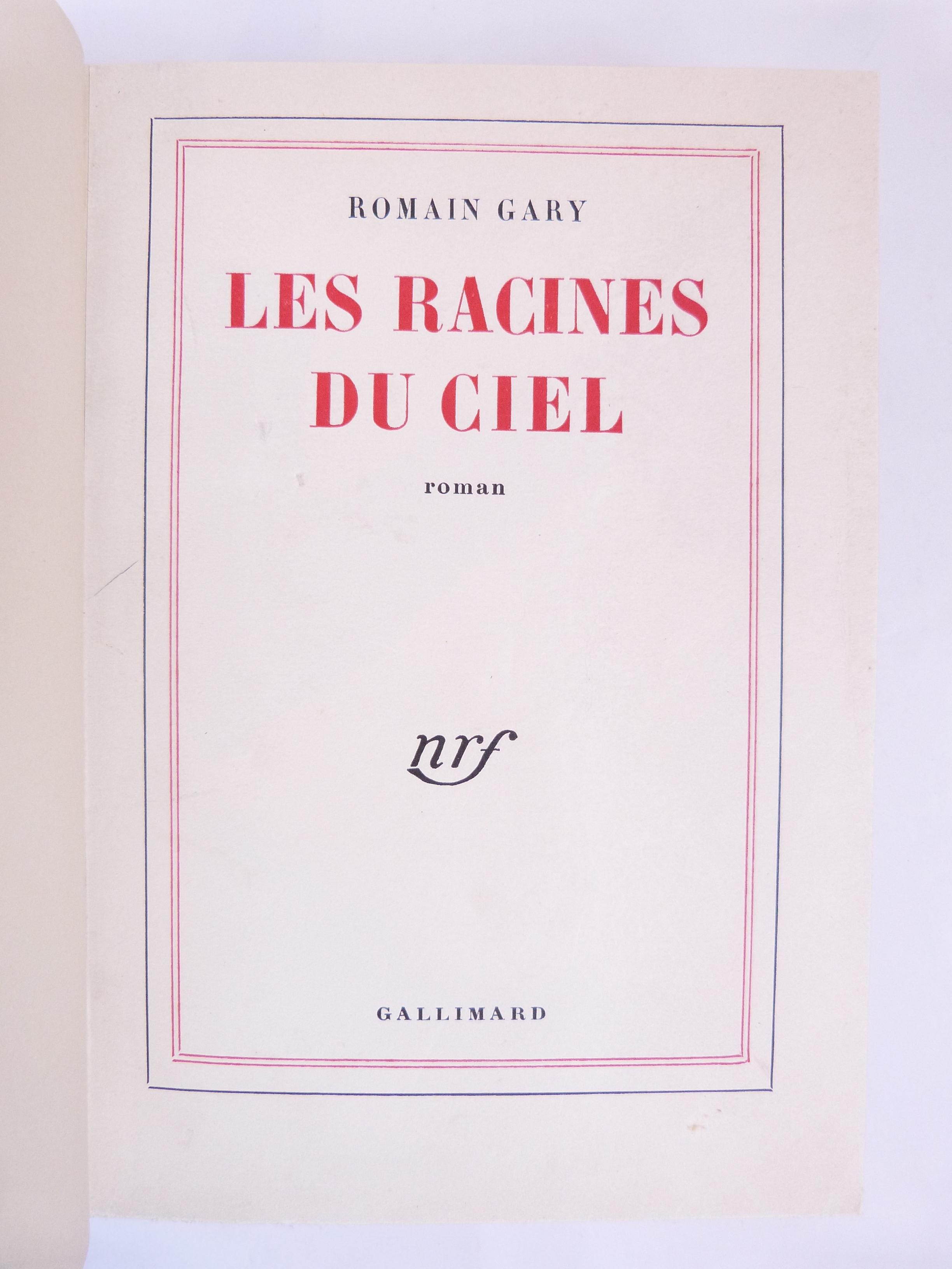 Les racines du ciel