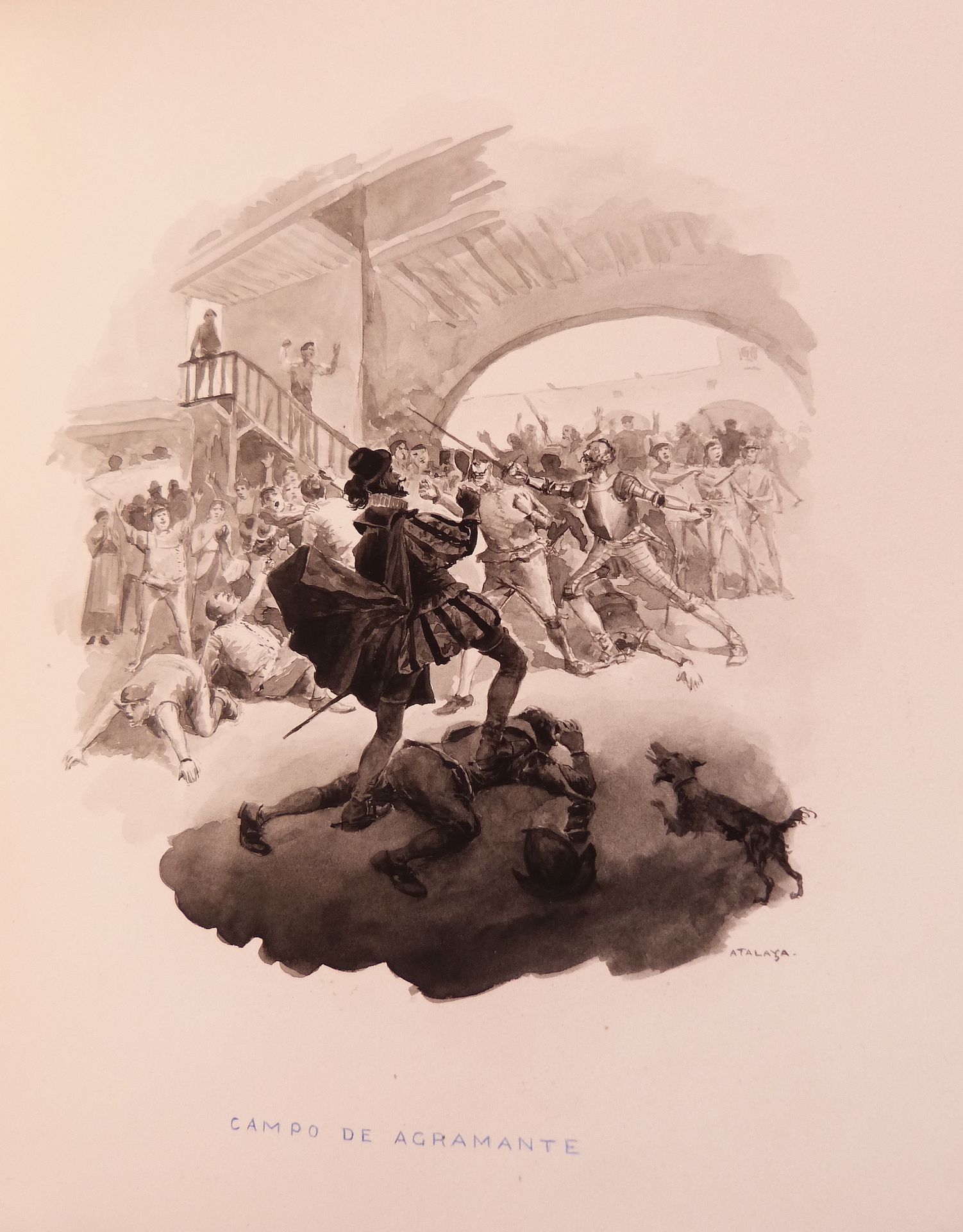 El ingenioso Don Quijote de la Mancha.