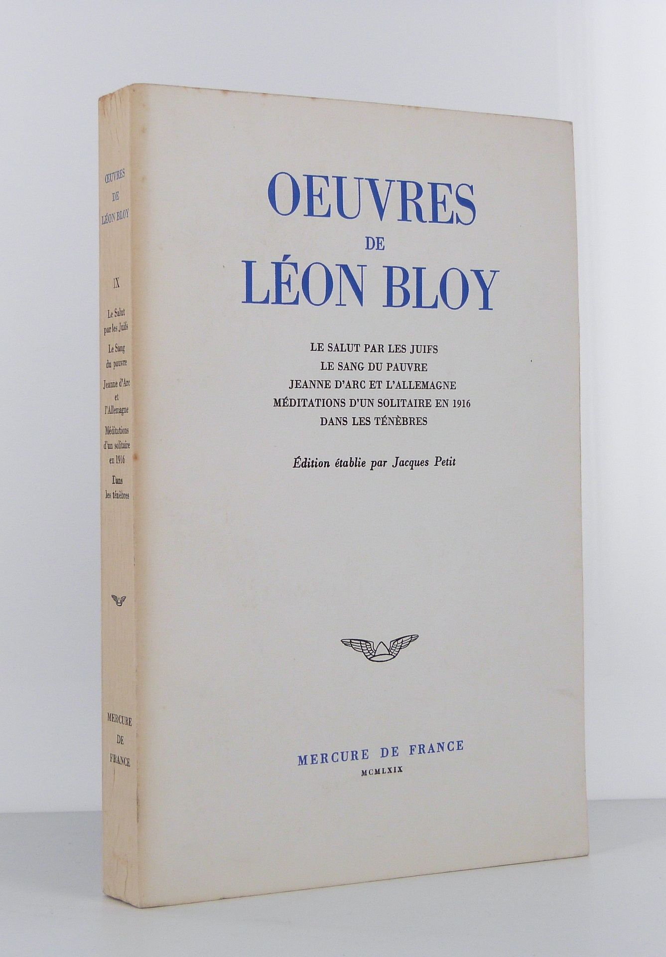 Oeuvres de Léon Bloy: Tome IX.