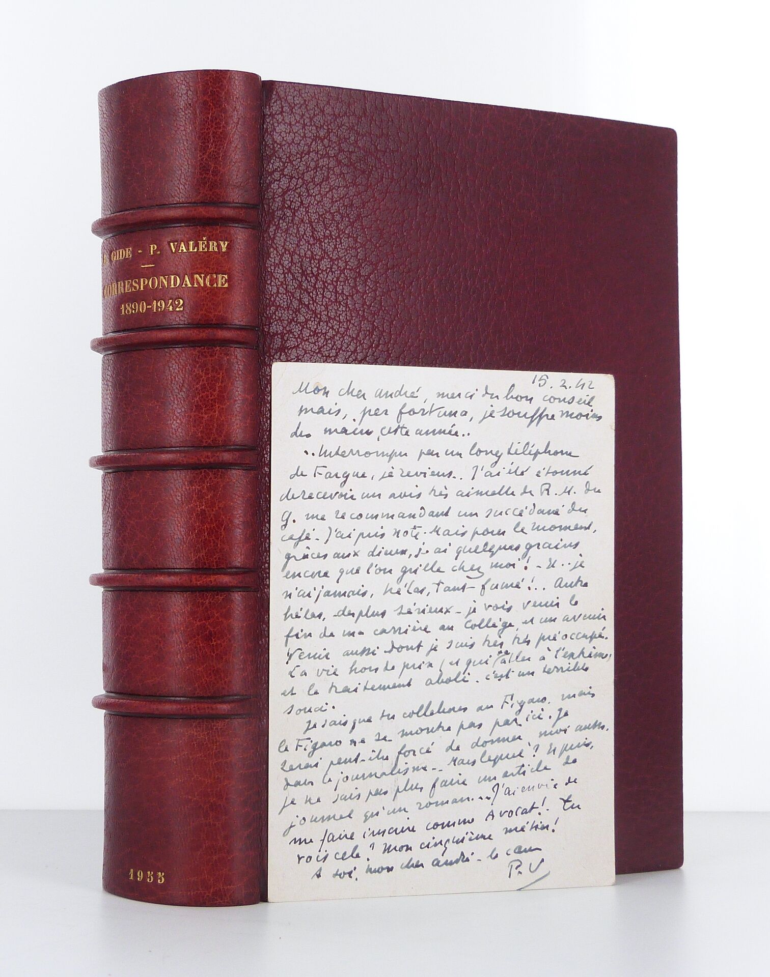 Correspondance. 1890-1942