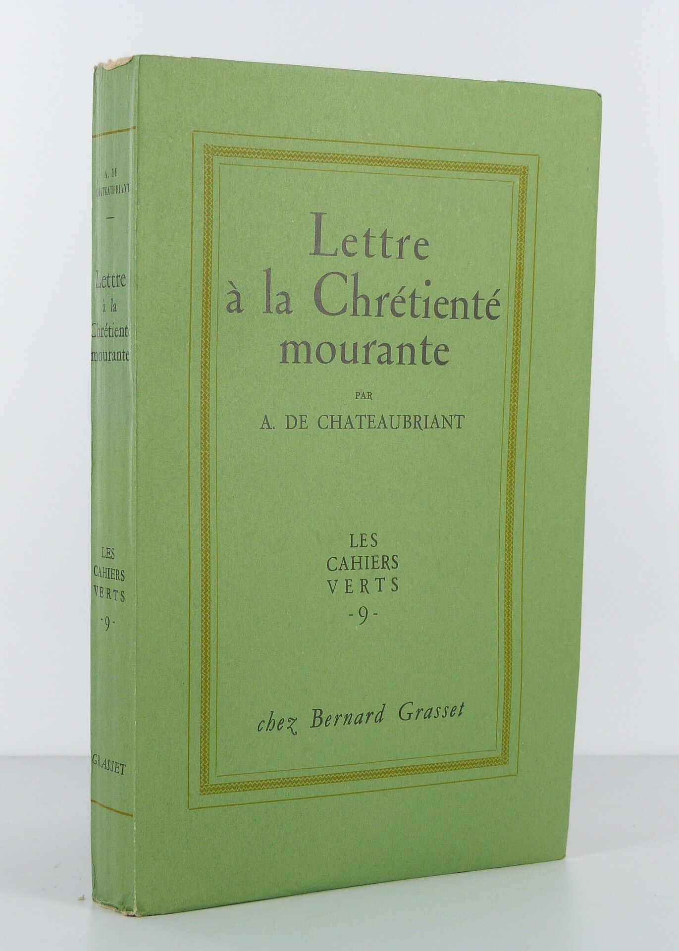 Lettre à la Chrétienté mourante