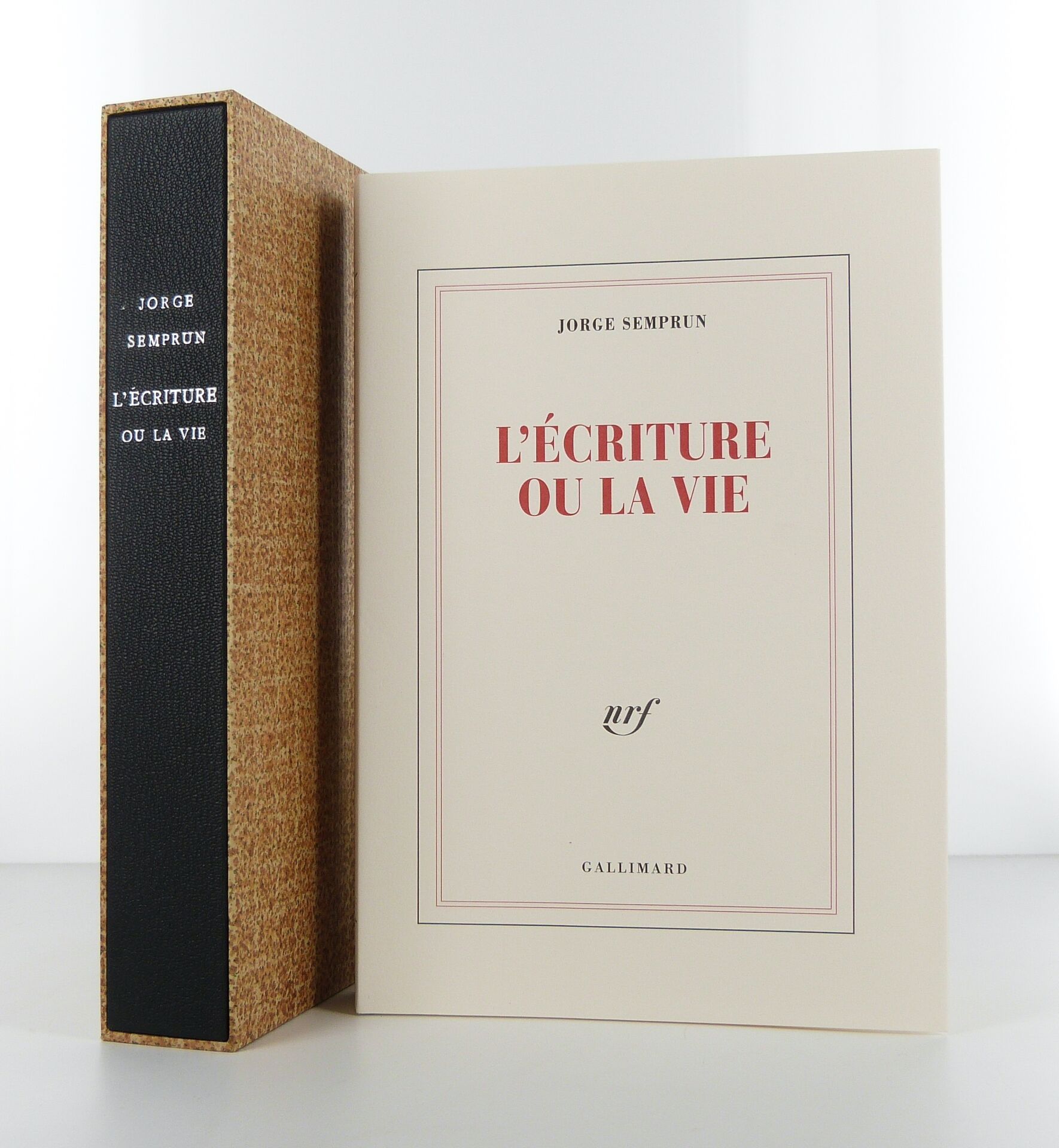 L'écriture ou la vie