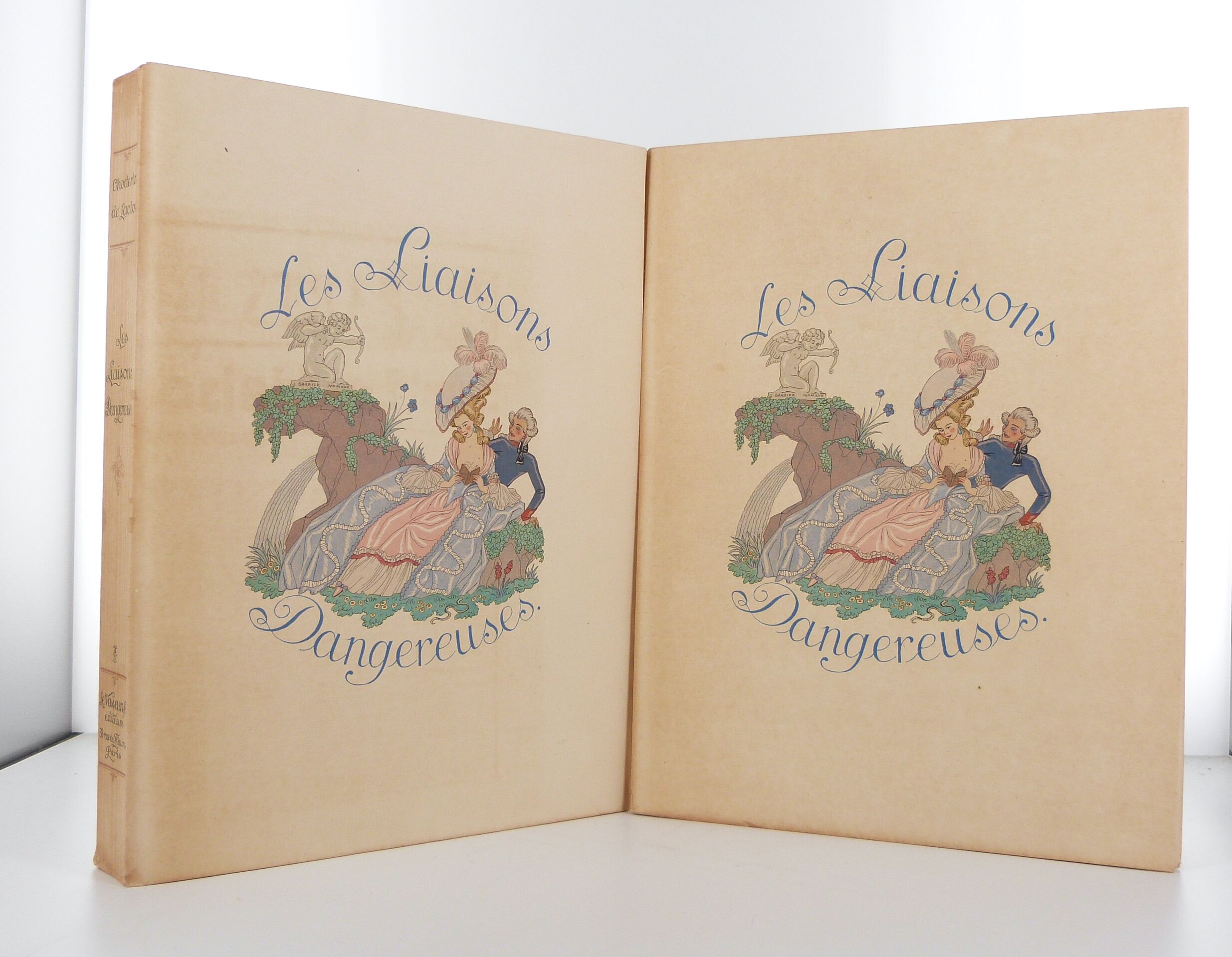 Les Liaisons Dangereuses Page De Garde Originales Les Liaisons Dangereuses, Barbier - Librairie KOEGUI