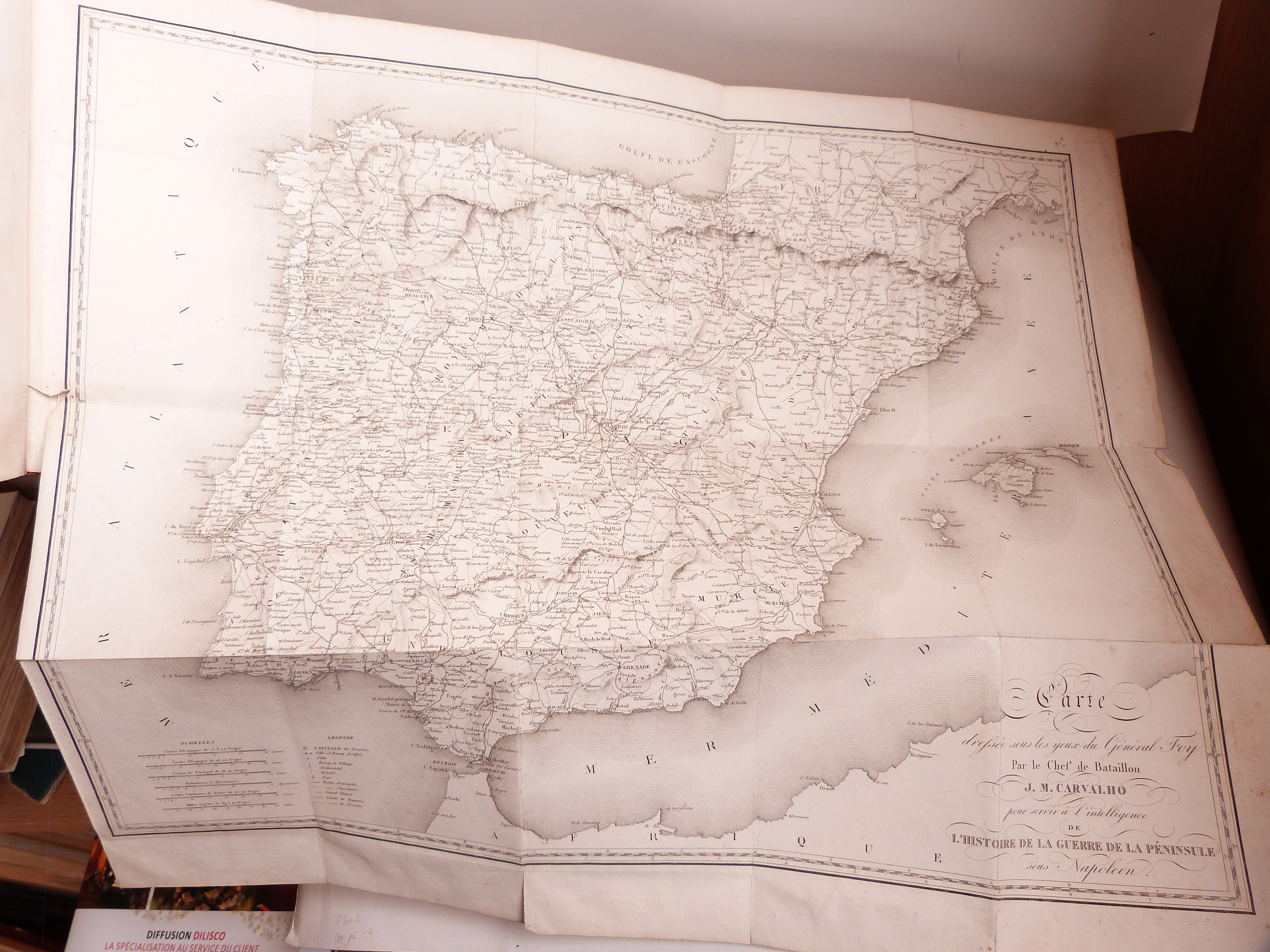 Atlas Histoire des guerres de la péninsule sous Napoléon,