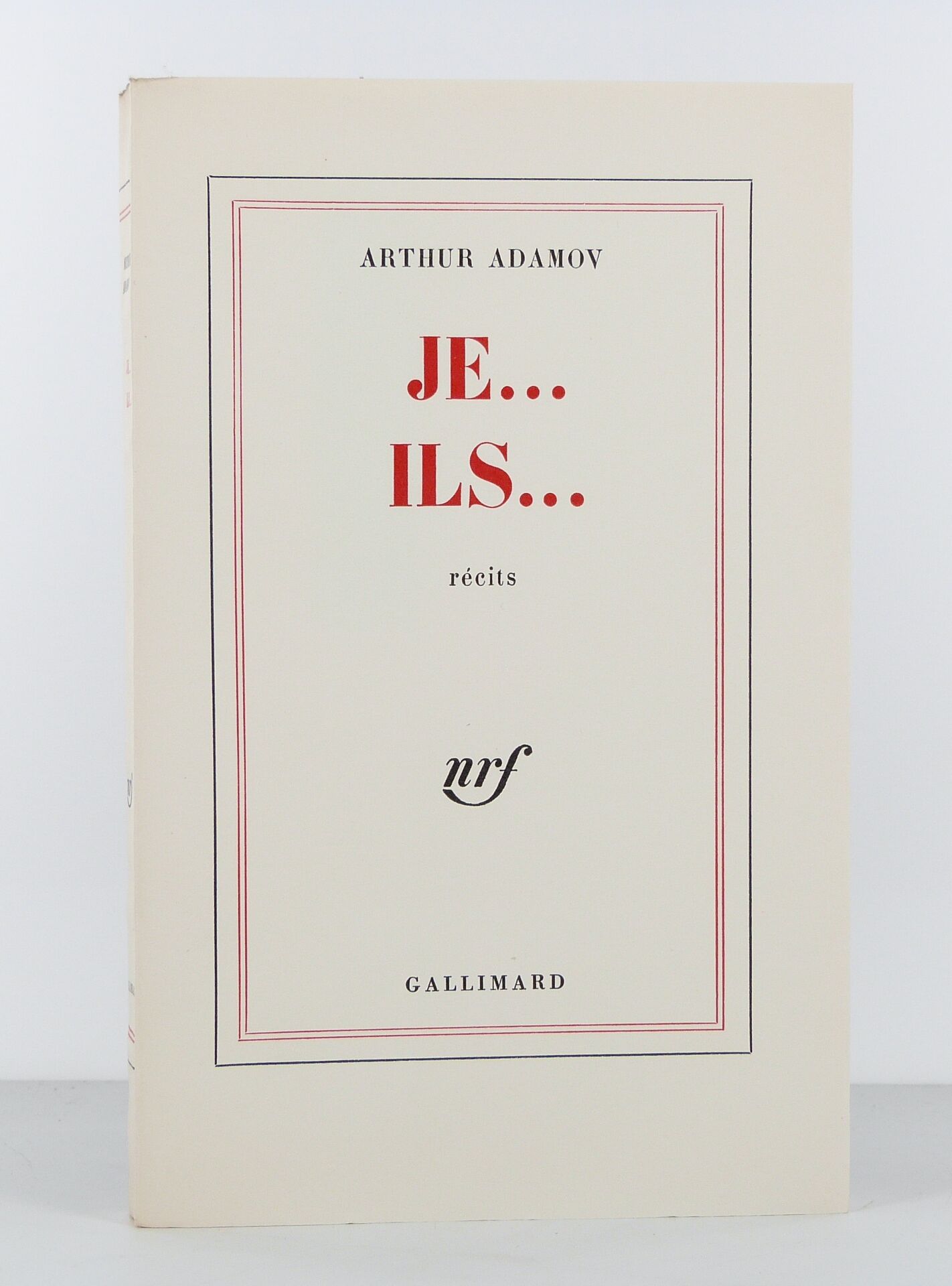 Je... Ils..., récits.