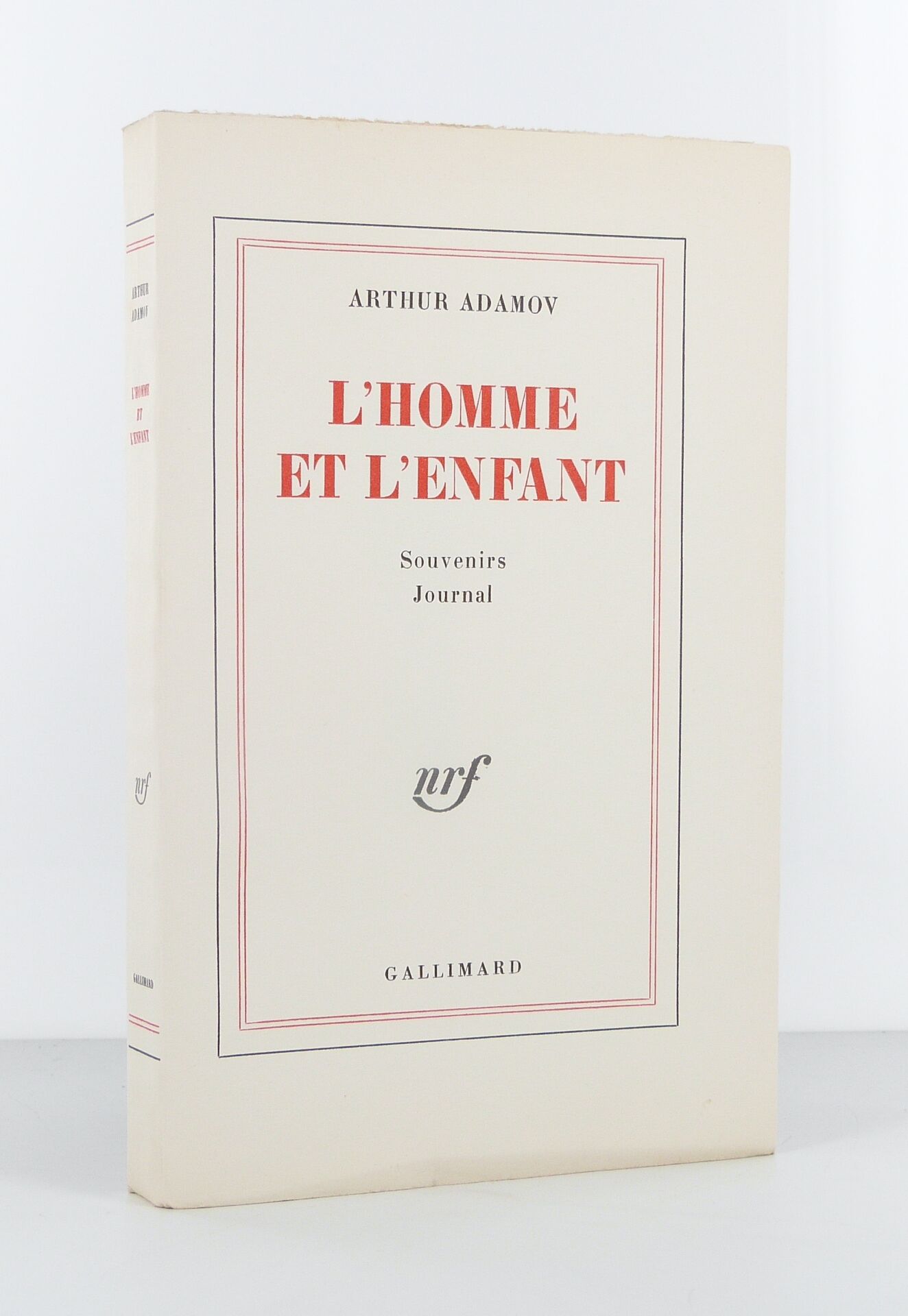 L'Homme et l'enfant, Souvenirs, Journal
