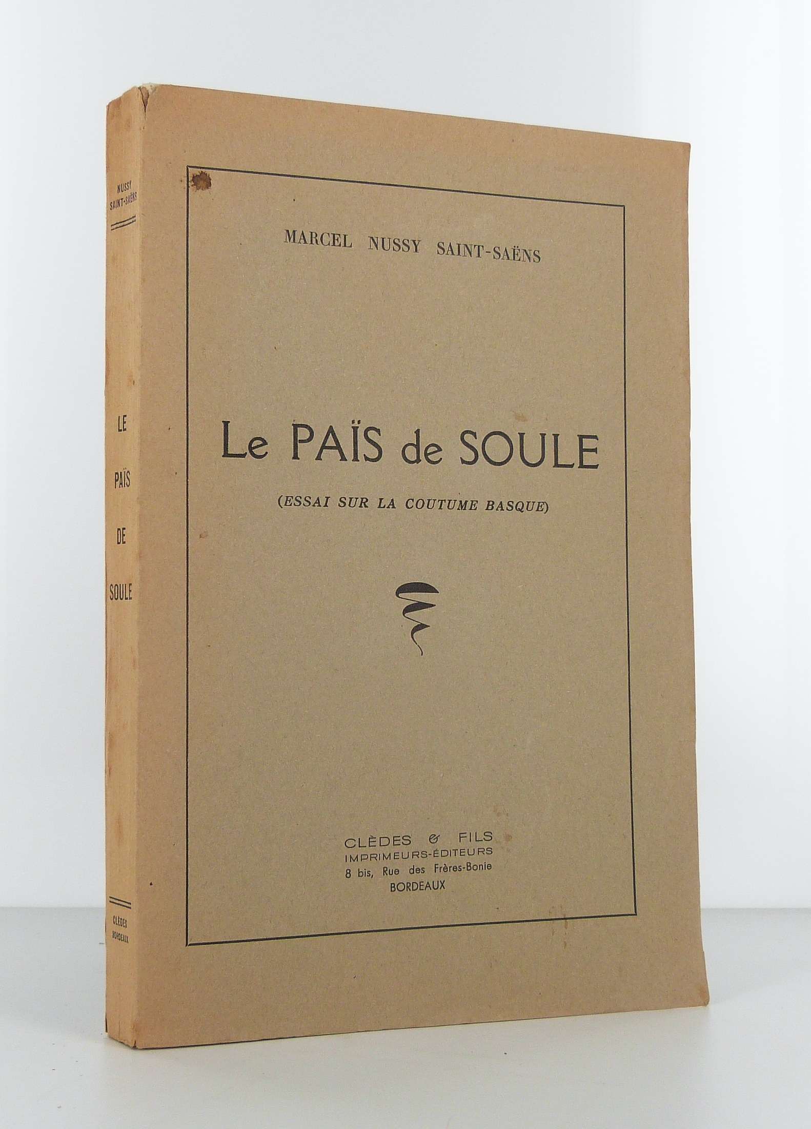 Le Païs de Soule (Essai sur la coutume basque)