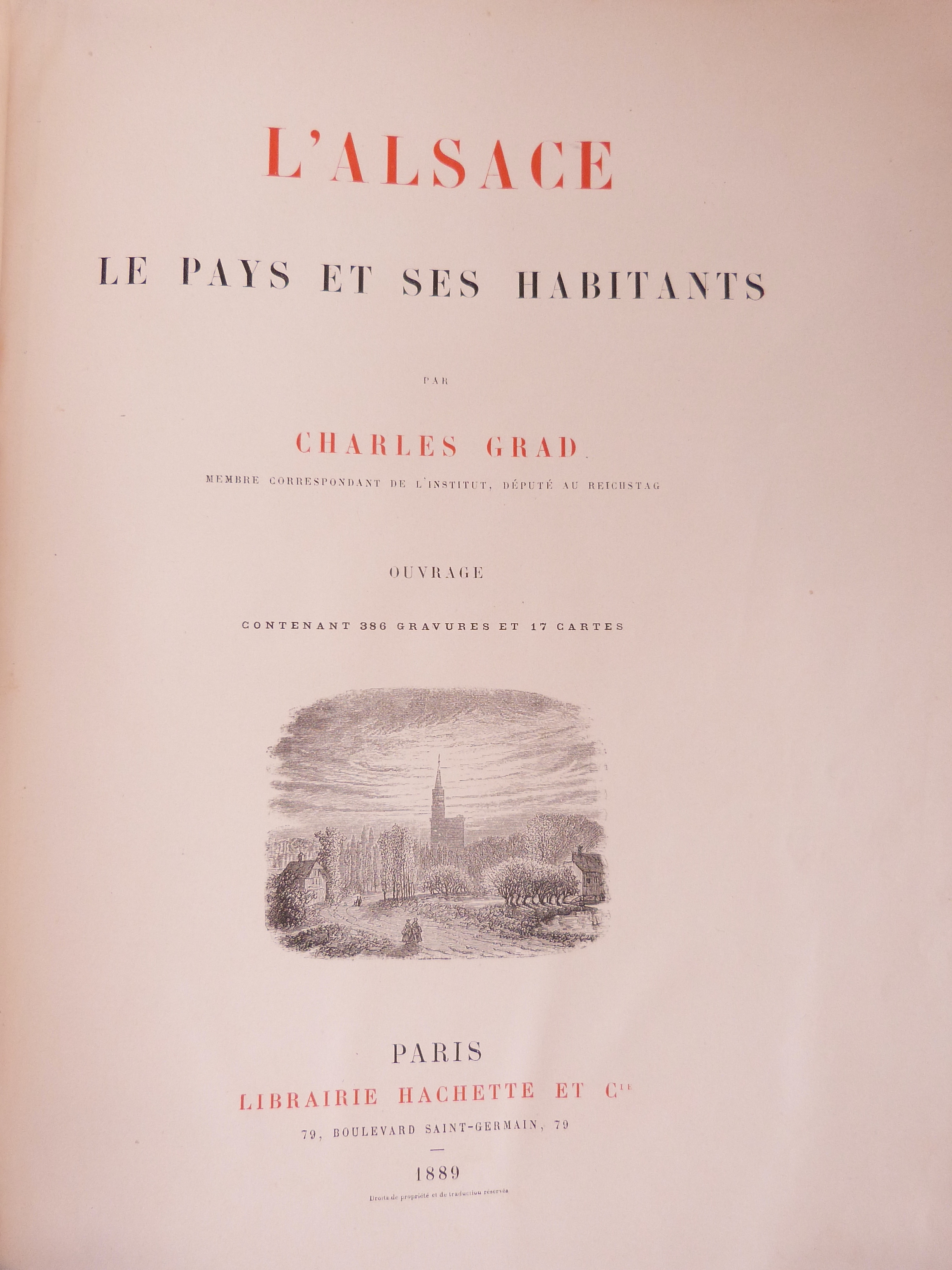 L'Alsace, le pays et ses habitants