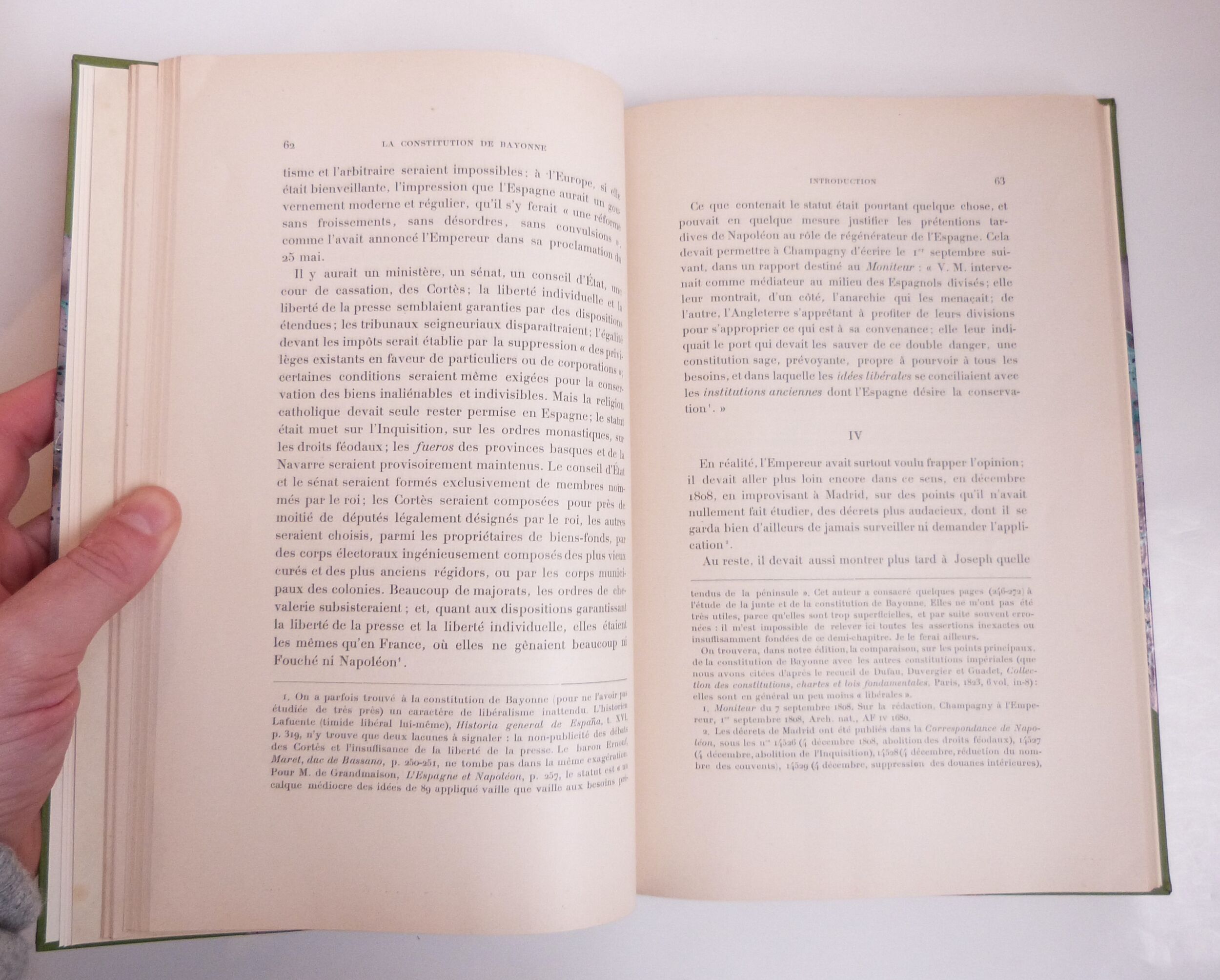 La Constitution de Bayonne, 1808. 