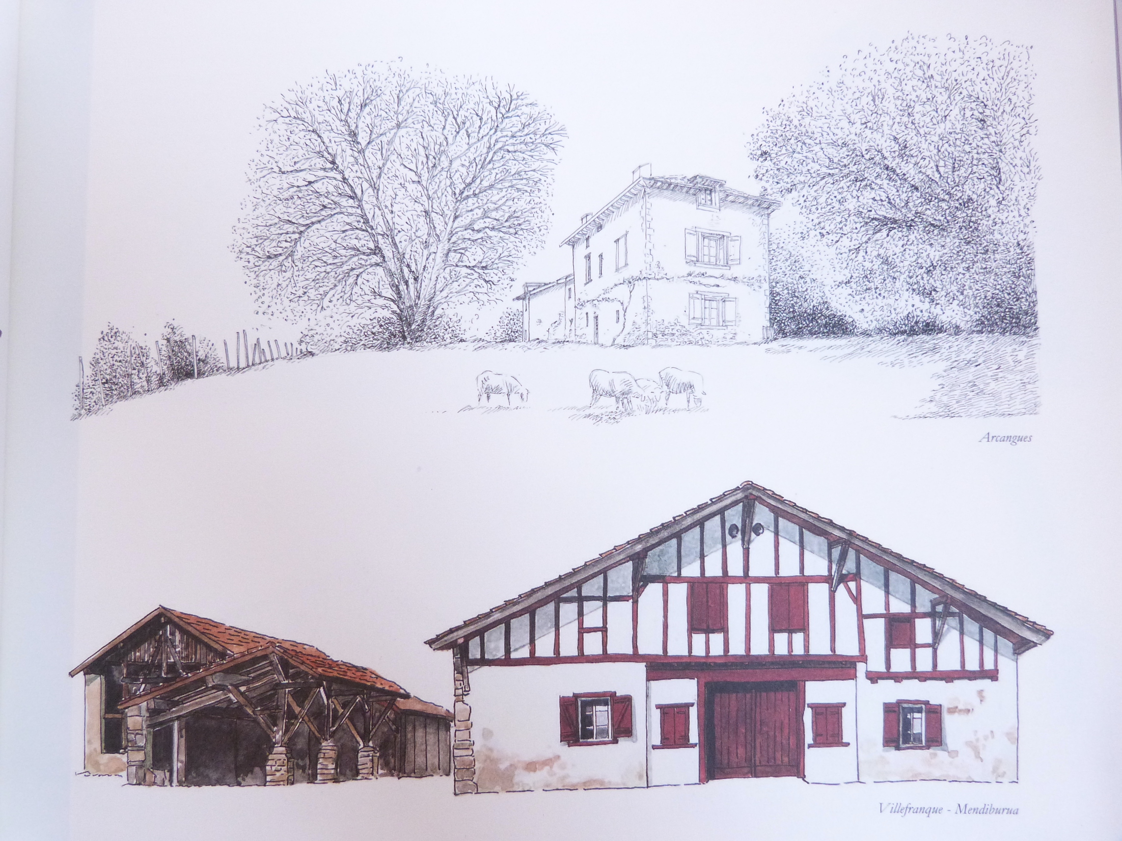 Maisons du Pays Basque. Labourd, Basse-Navarre, Soule.