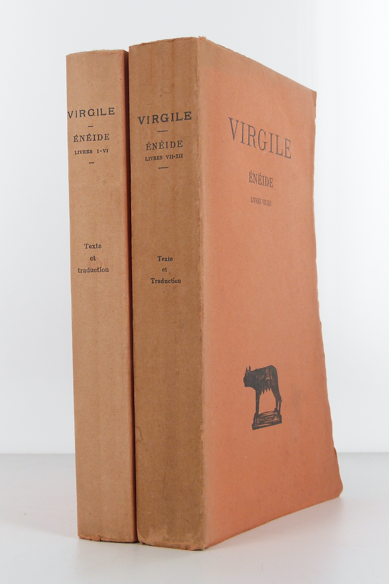 Énéide. Livres I-VI et Livres VII-XII. Texte et traduction.