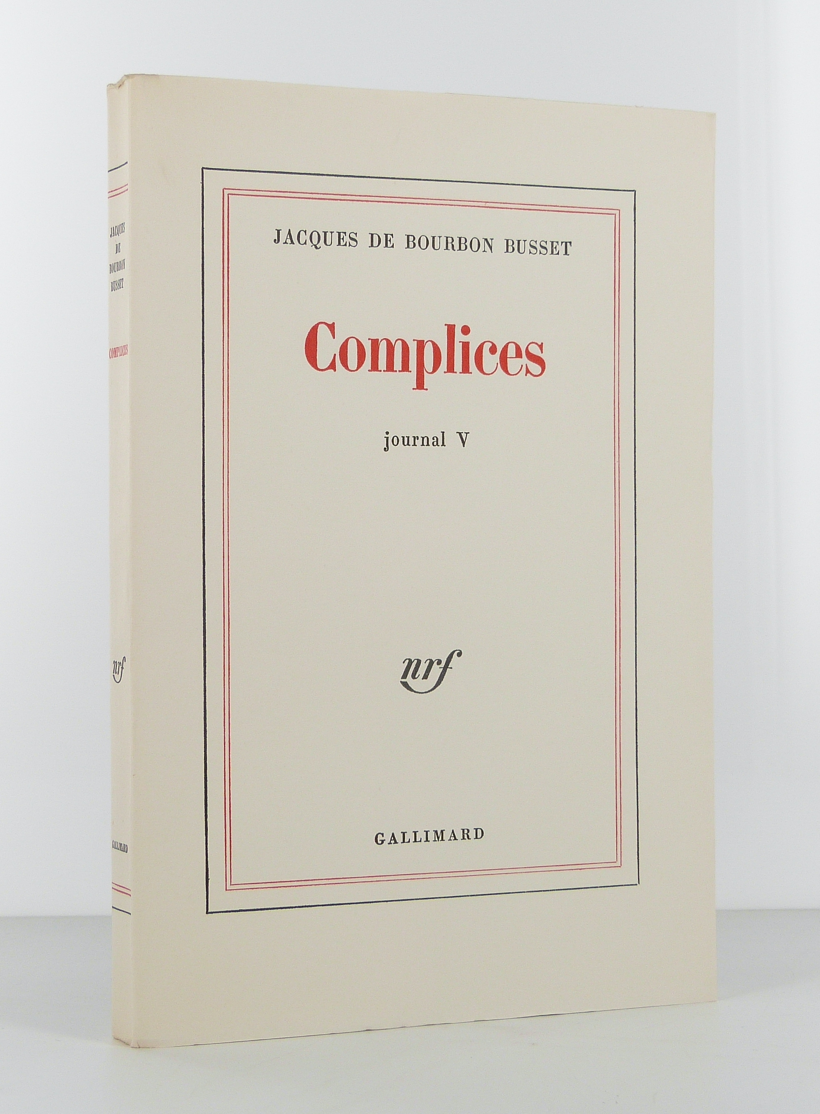 Complices. Journal V.