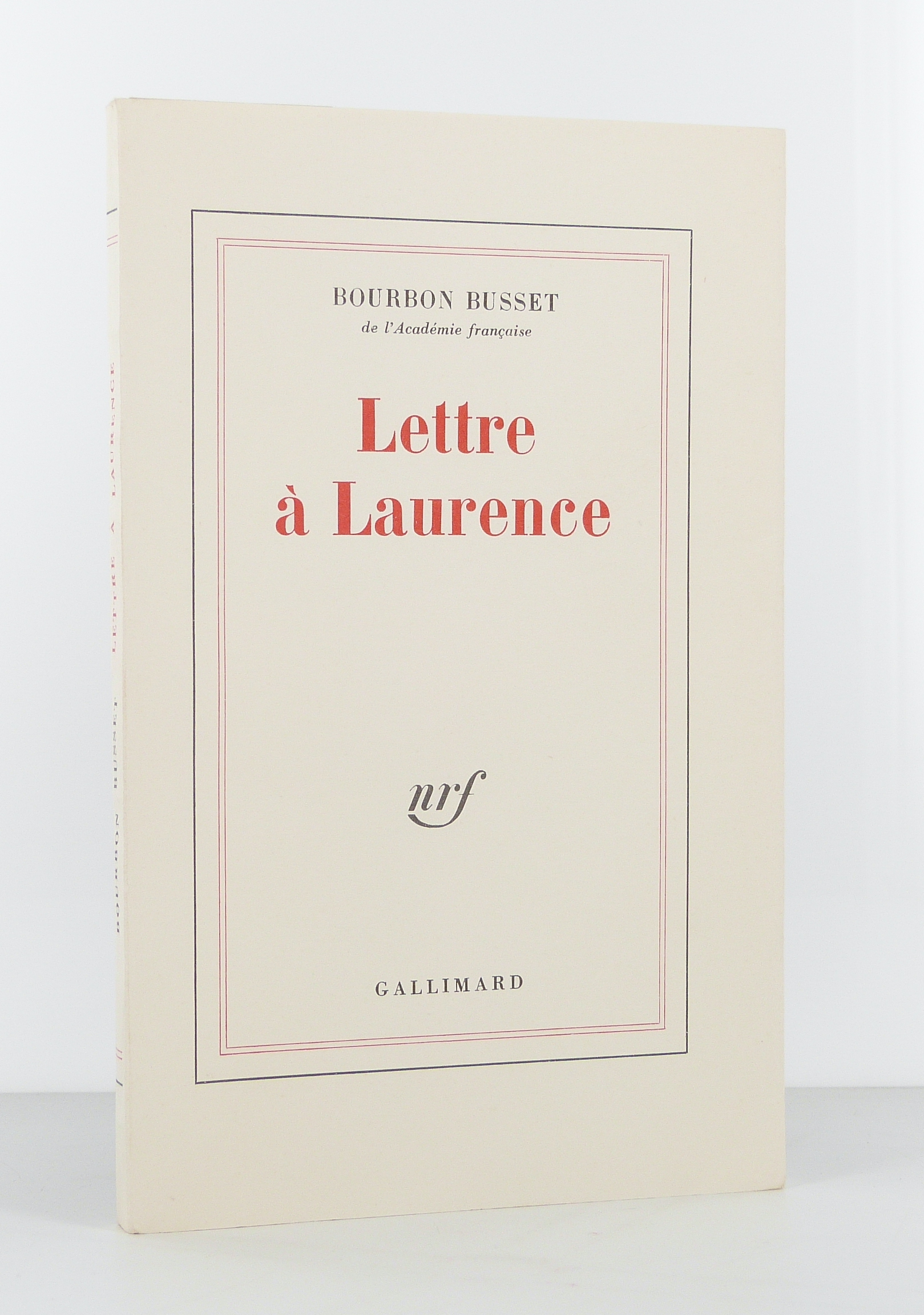 Lettre à Laurence