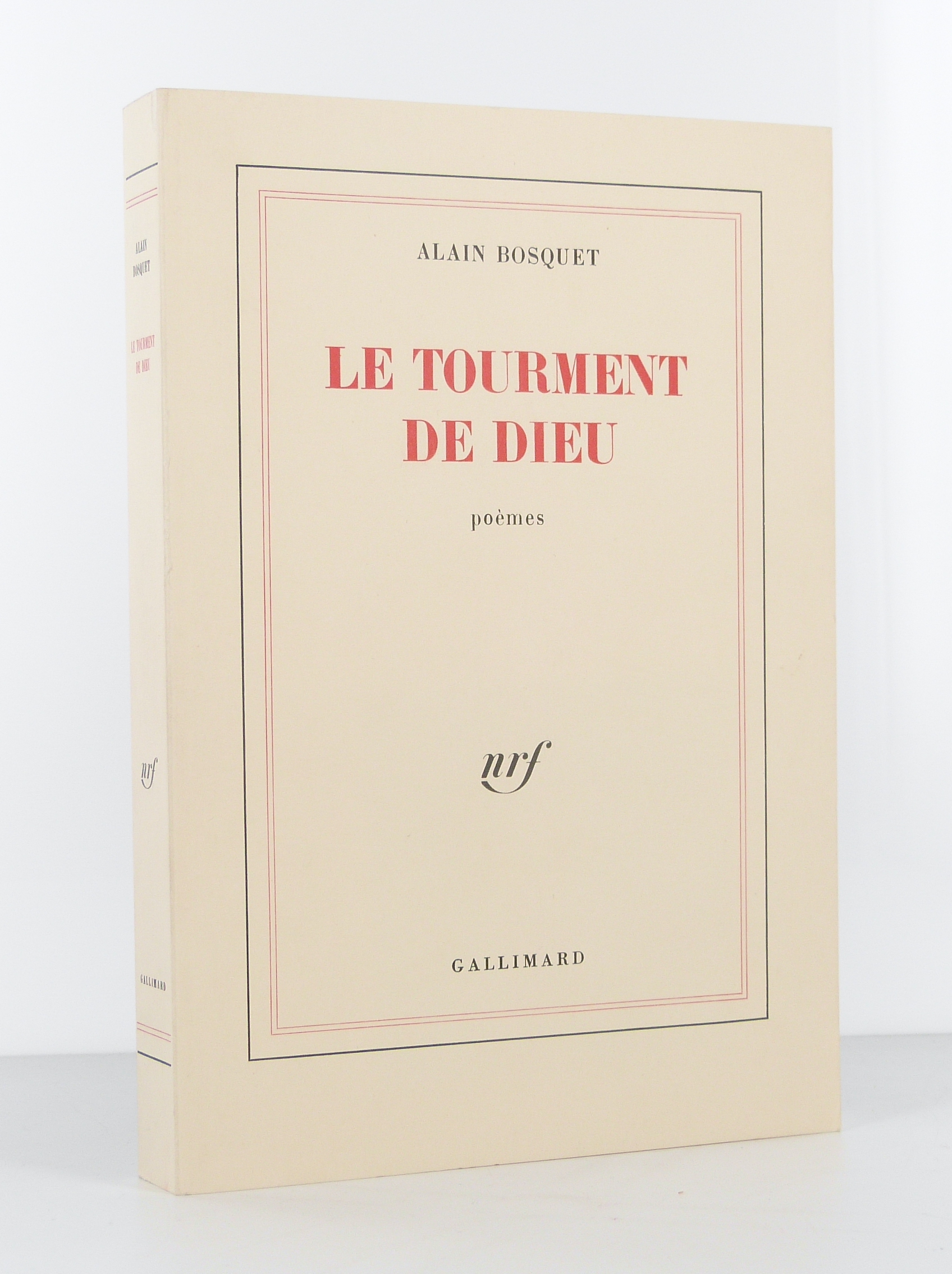 Le tourment de Dieu. Poèmes.