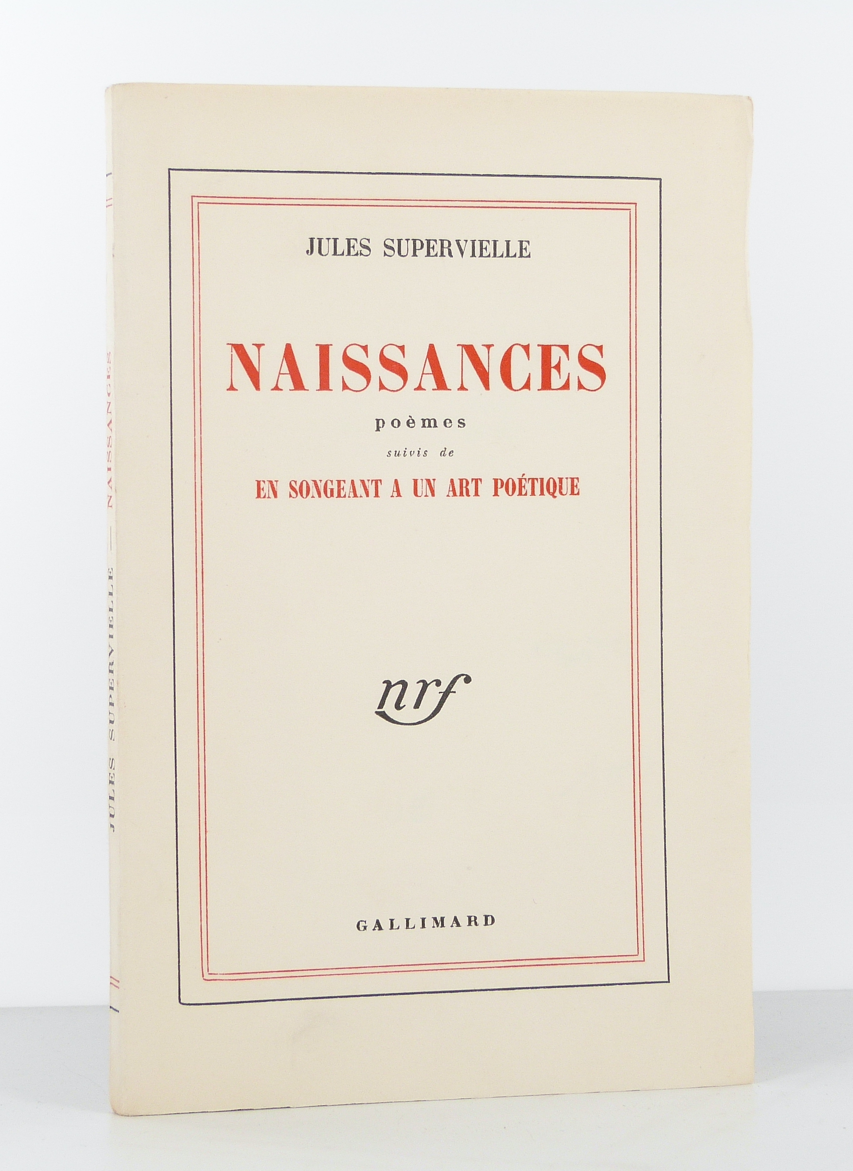 Naissances. Poèmes.